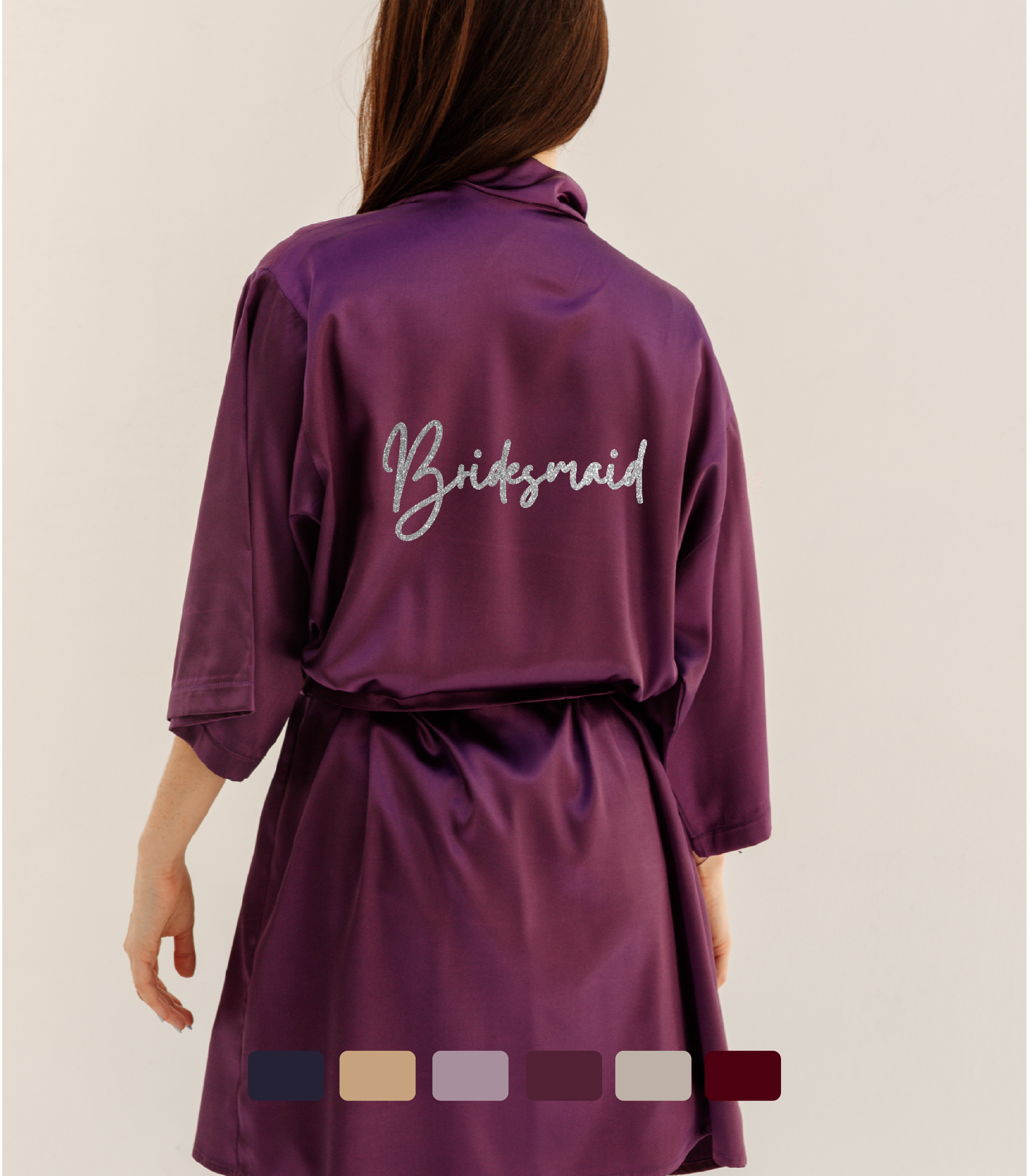 Bata Bridesmaid Personalizada