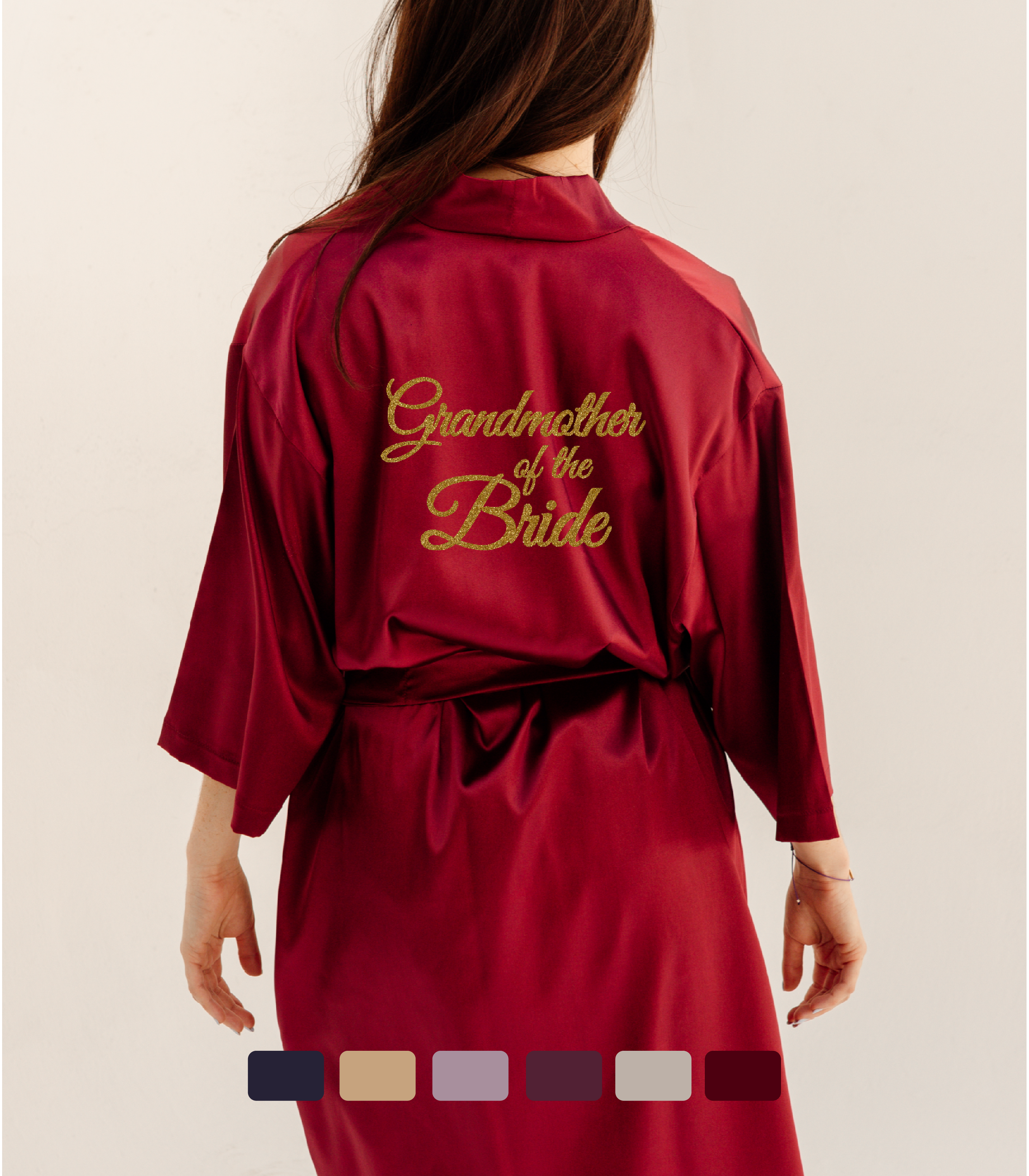 Bata Grandmother of the Bride Personalizada