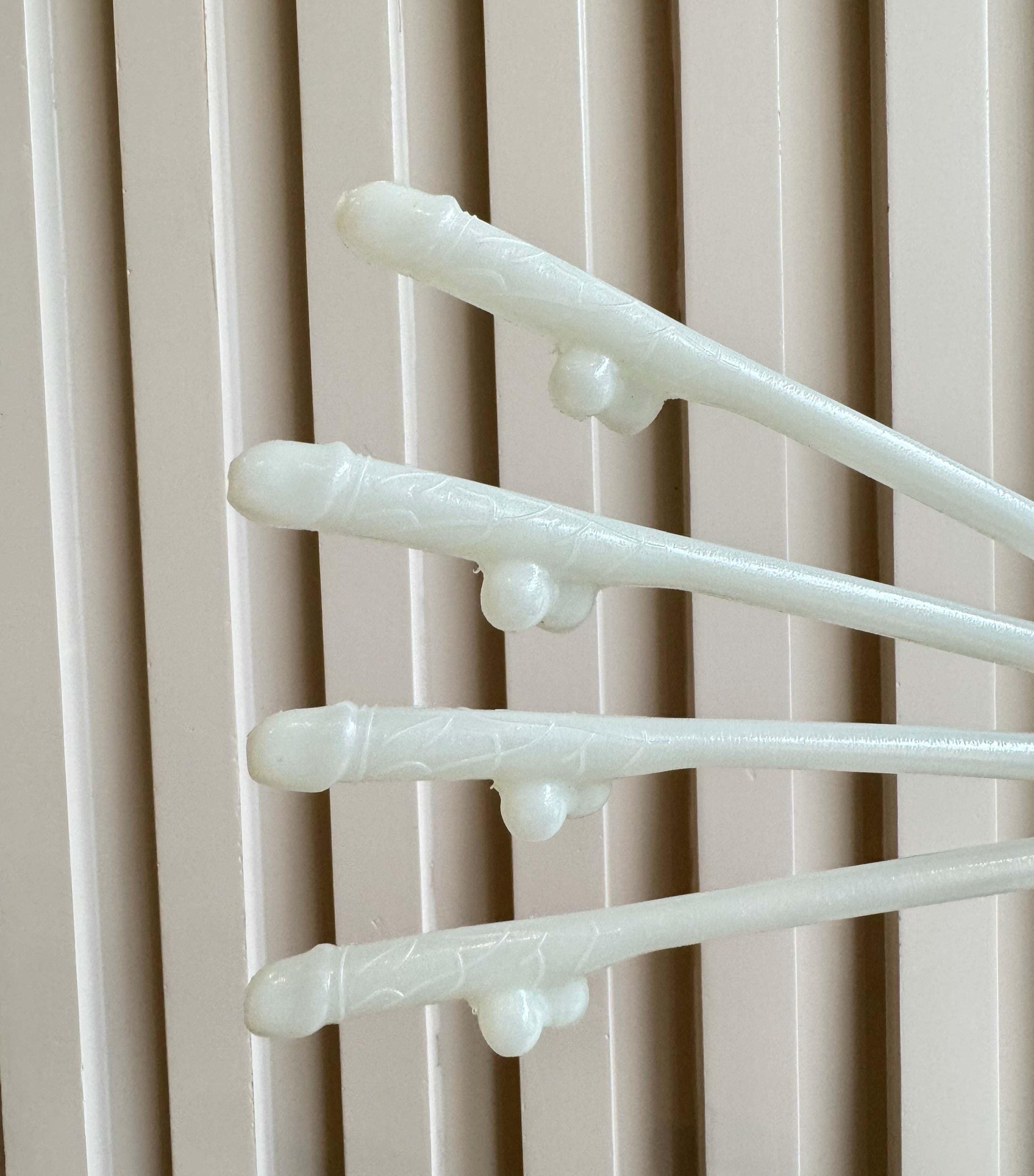 Popote en forma de p*ne