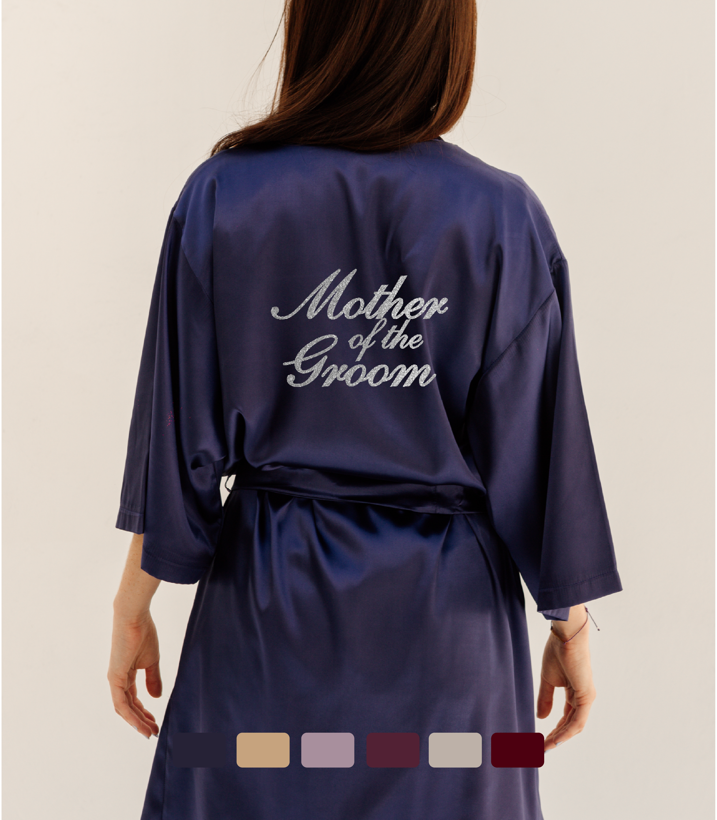 Bata Mother of the Groom Personalizada