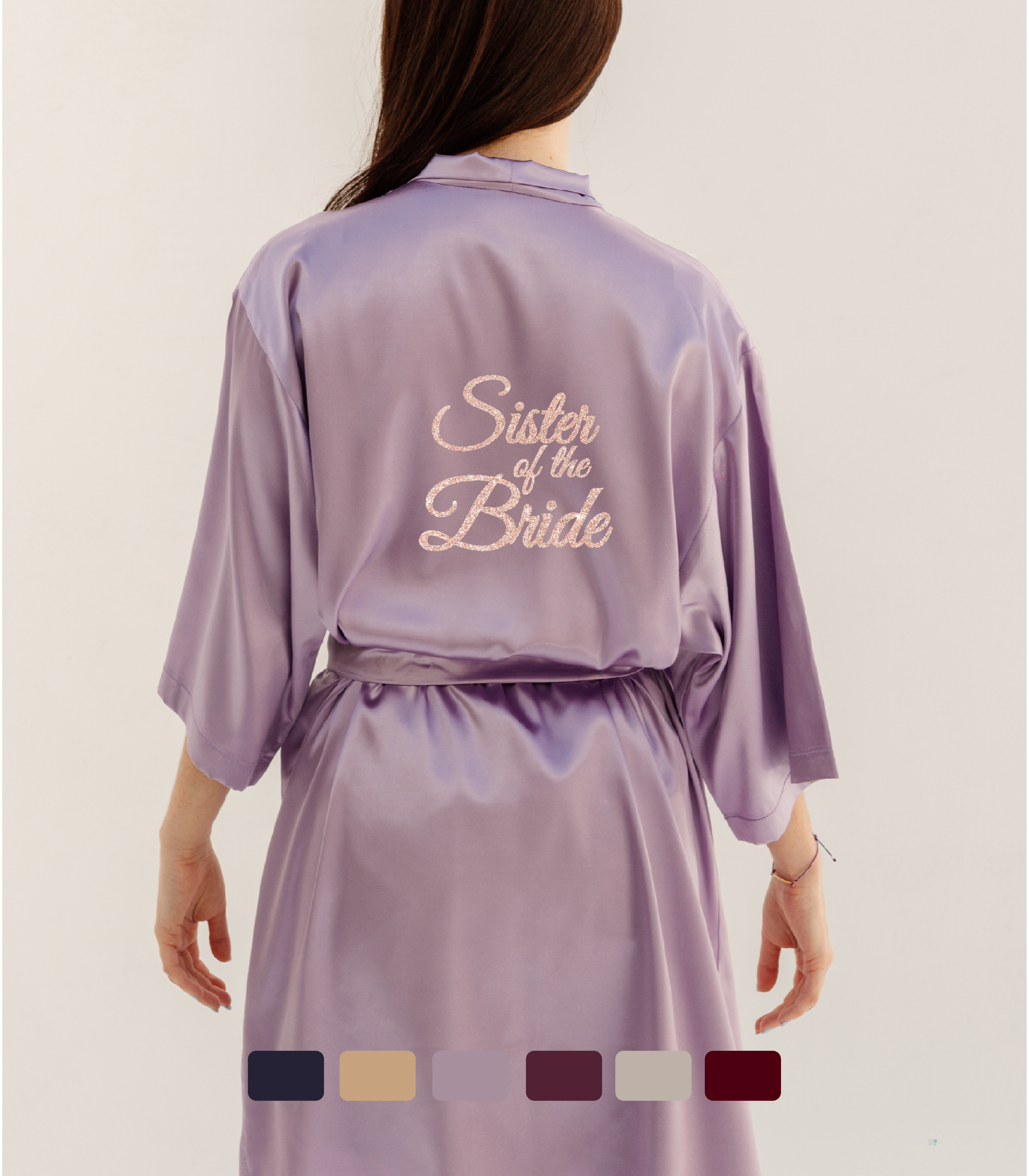 Bata Sister of the Bride Personalizada