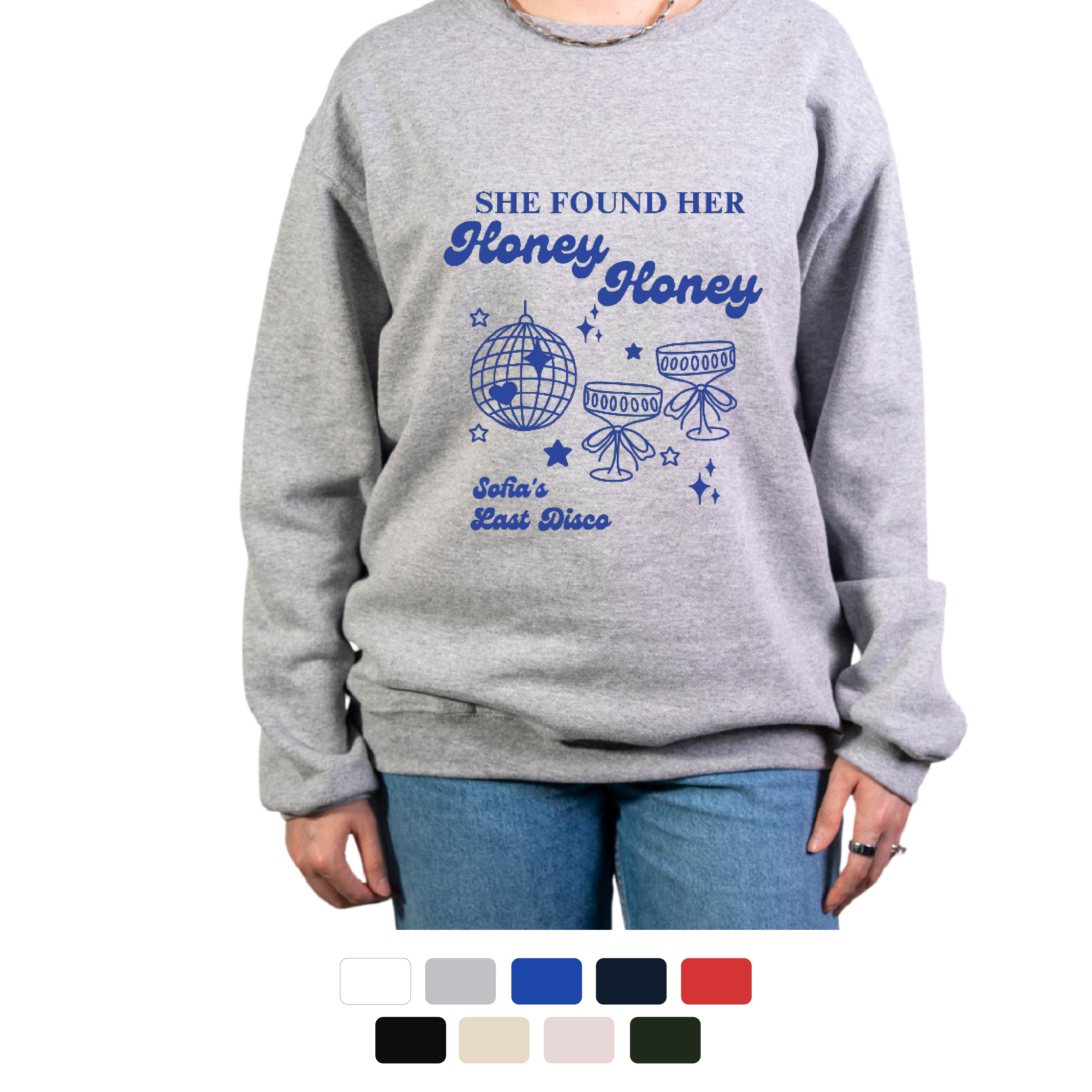 Sudadera Last Disco Personalizada