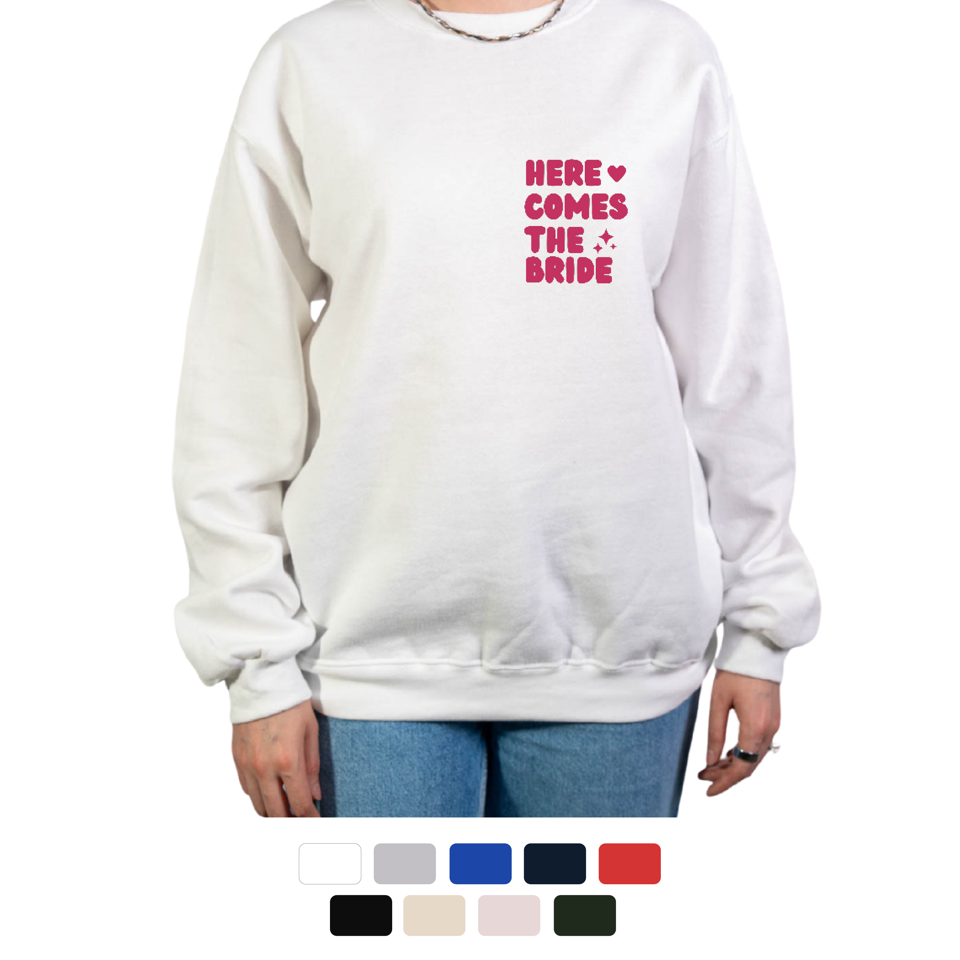 Sudadera Here Comes the Party Personalizada