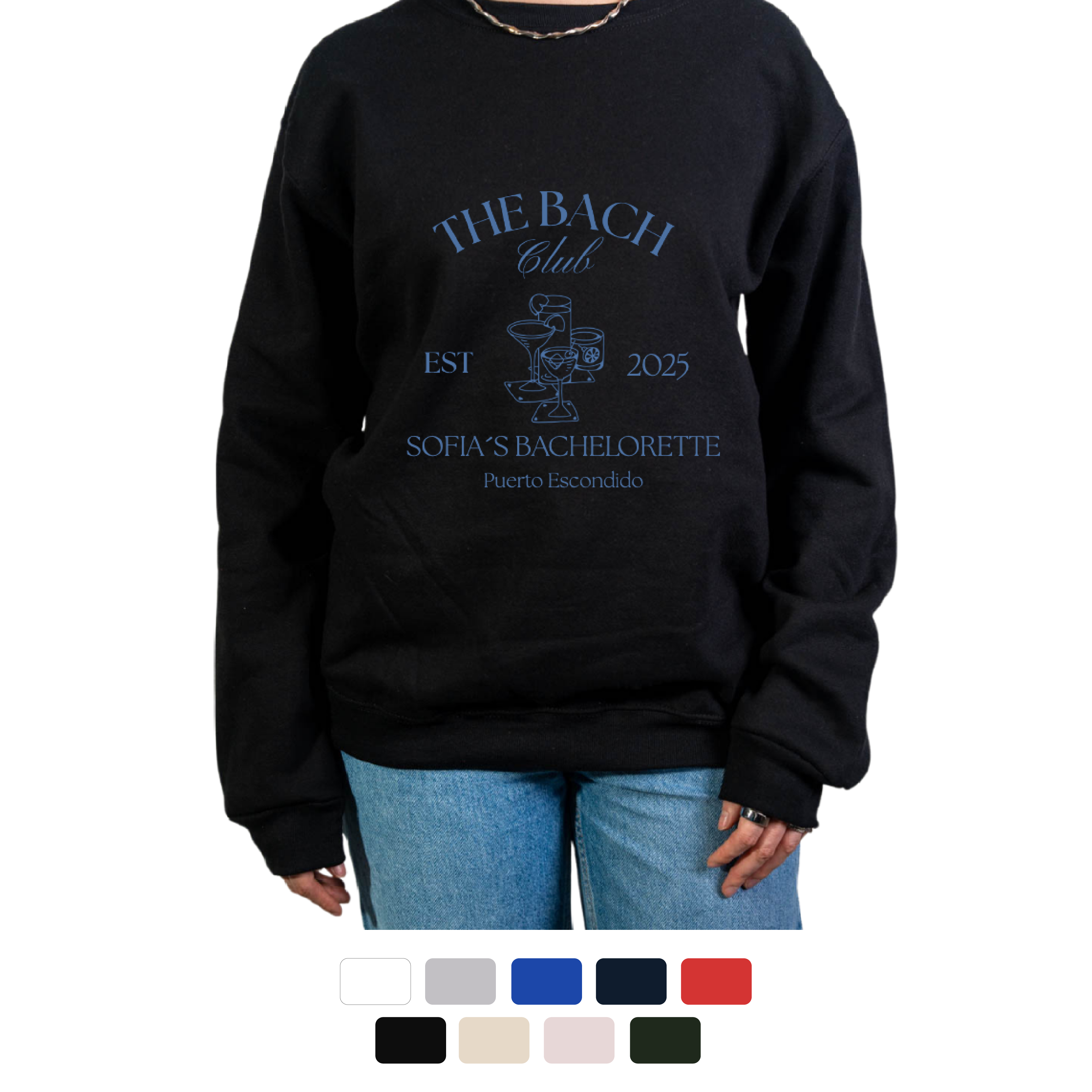 Sudadera Bach Club Personalizada