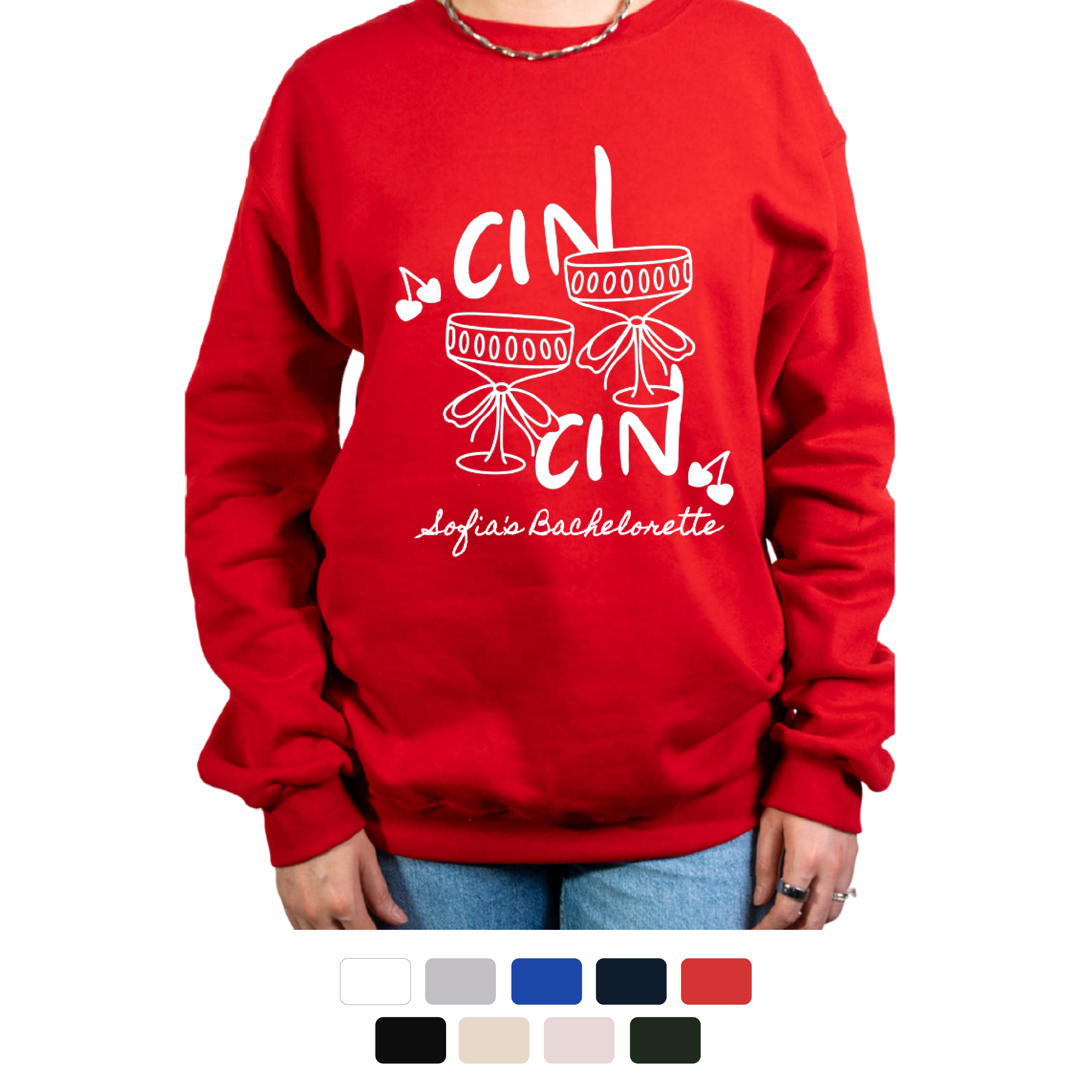 Sudadera Cin Cin Personalizada