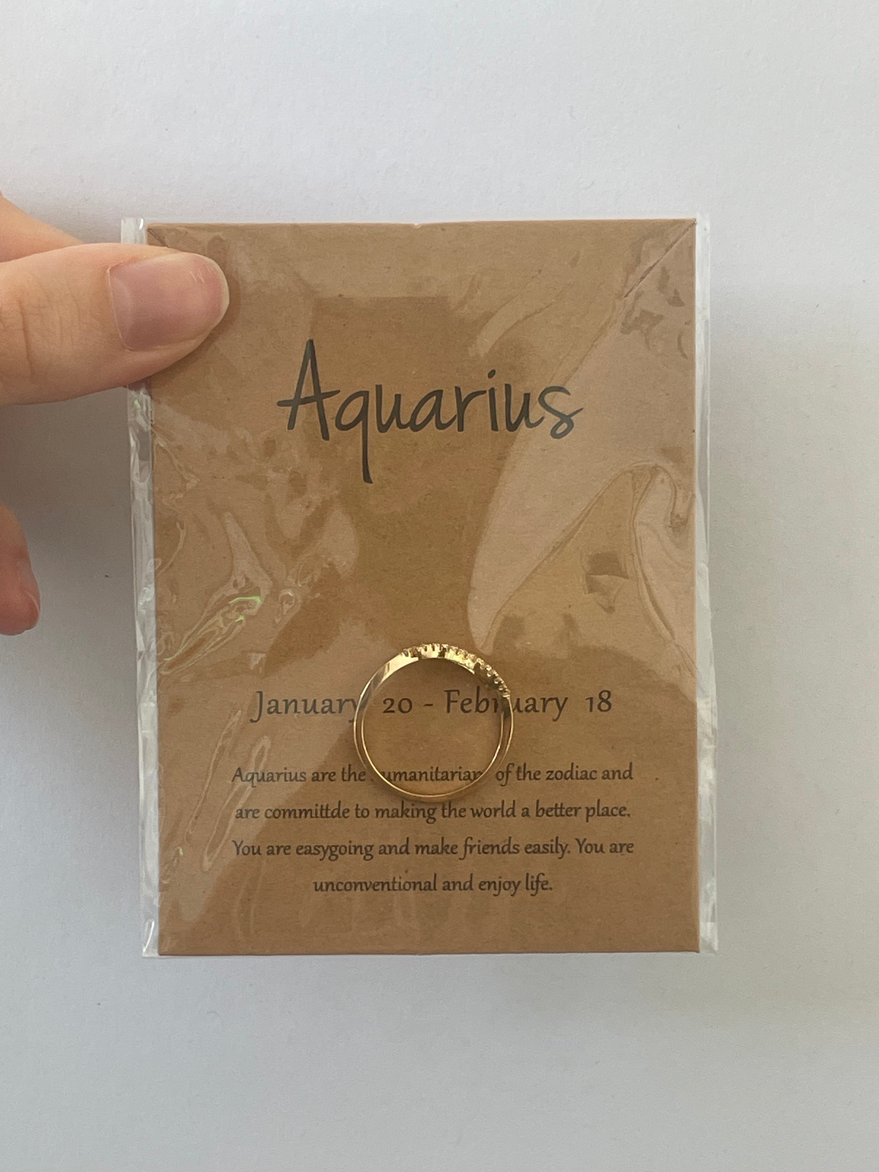 Anillo Signo Zodiaco