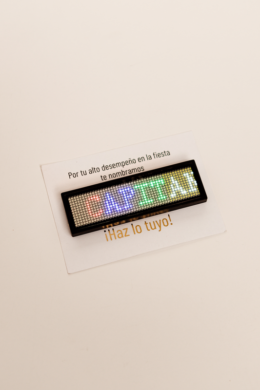 Pin Pantalla Luz Led (Capitan)