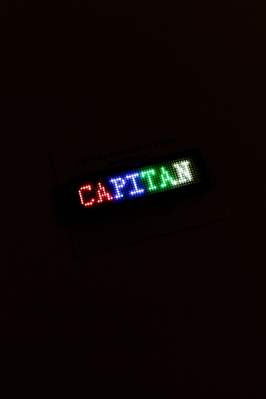 Pin Pantalla Luz Led (Capitan)