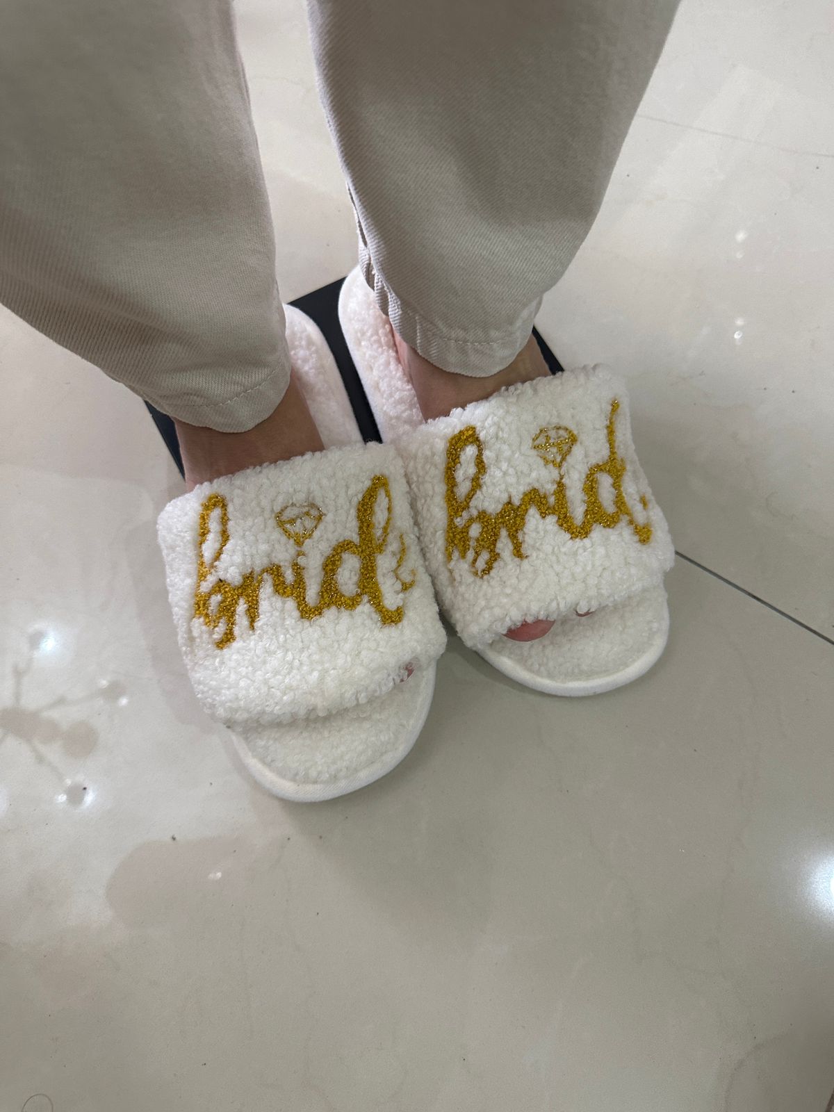 Pantuflas Bride Estilo Borrego