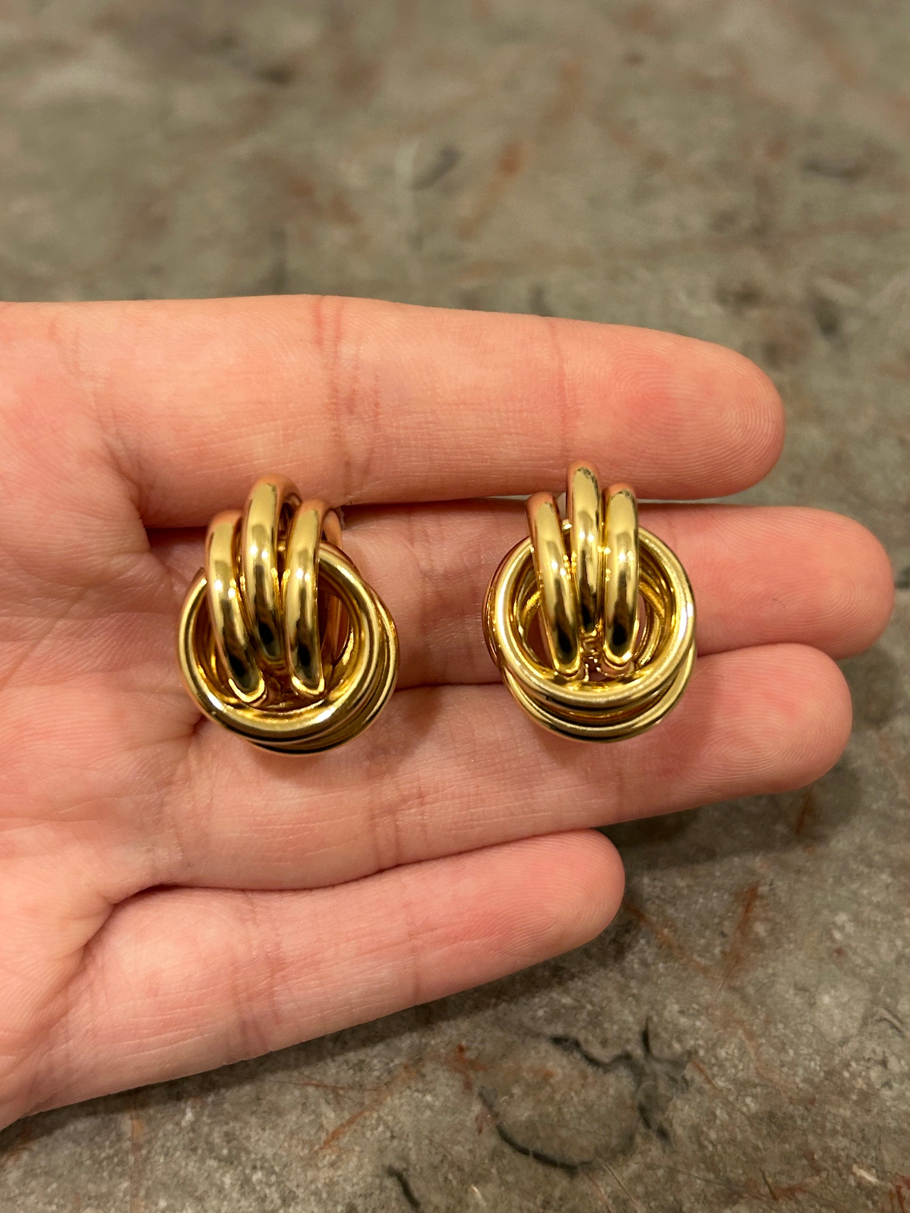 Aretes Cruzados Chicos