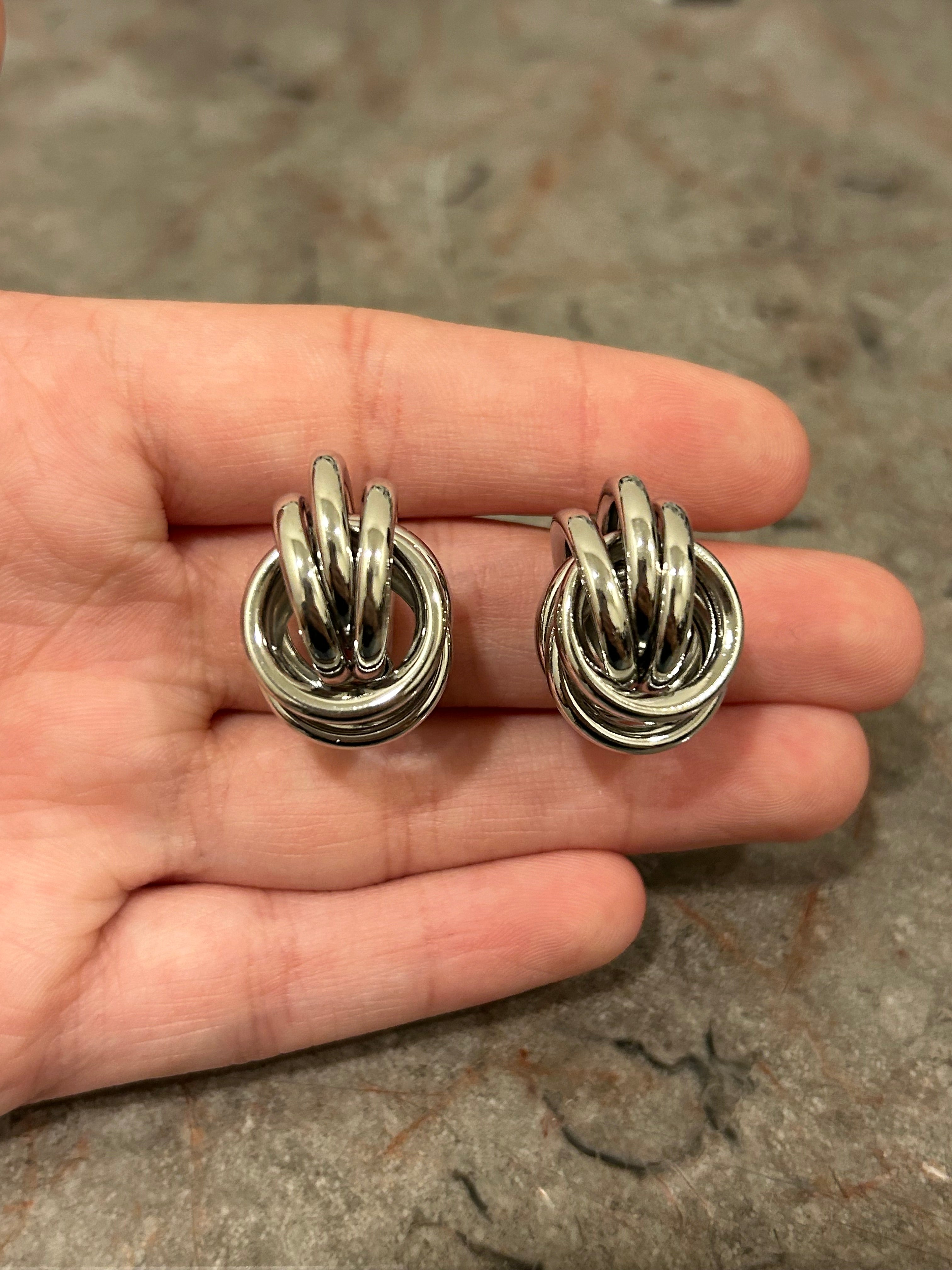 Aretes Cruzados Chicos