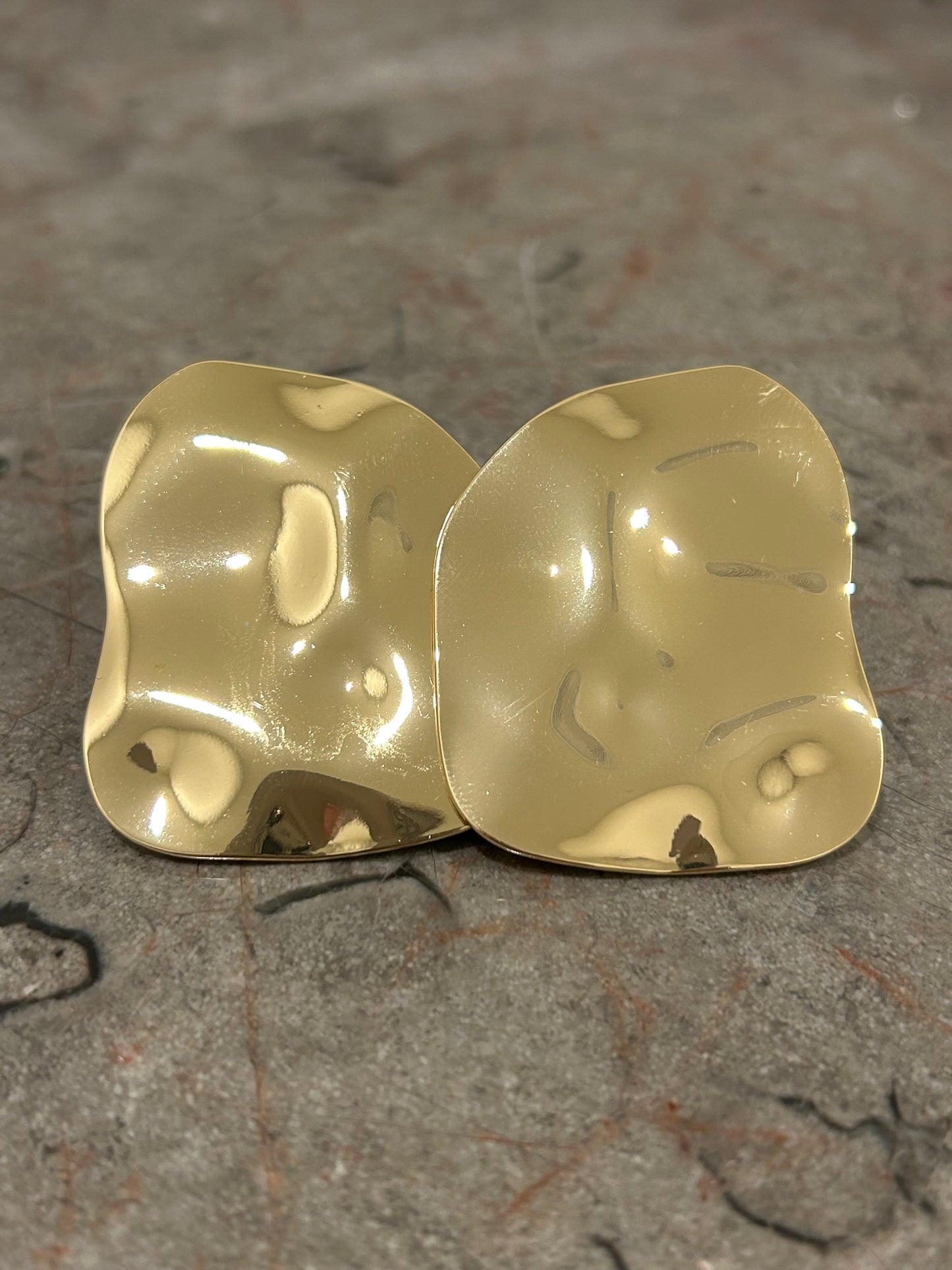 Aretes Cuadros Ondulares
