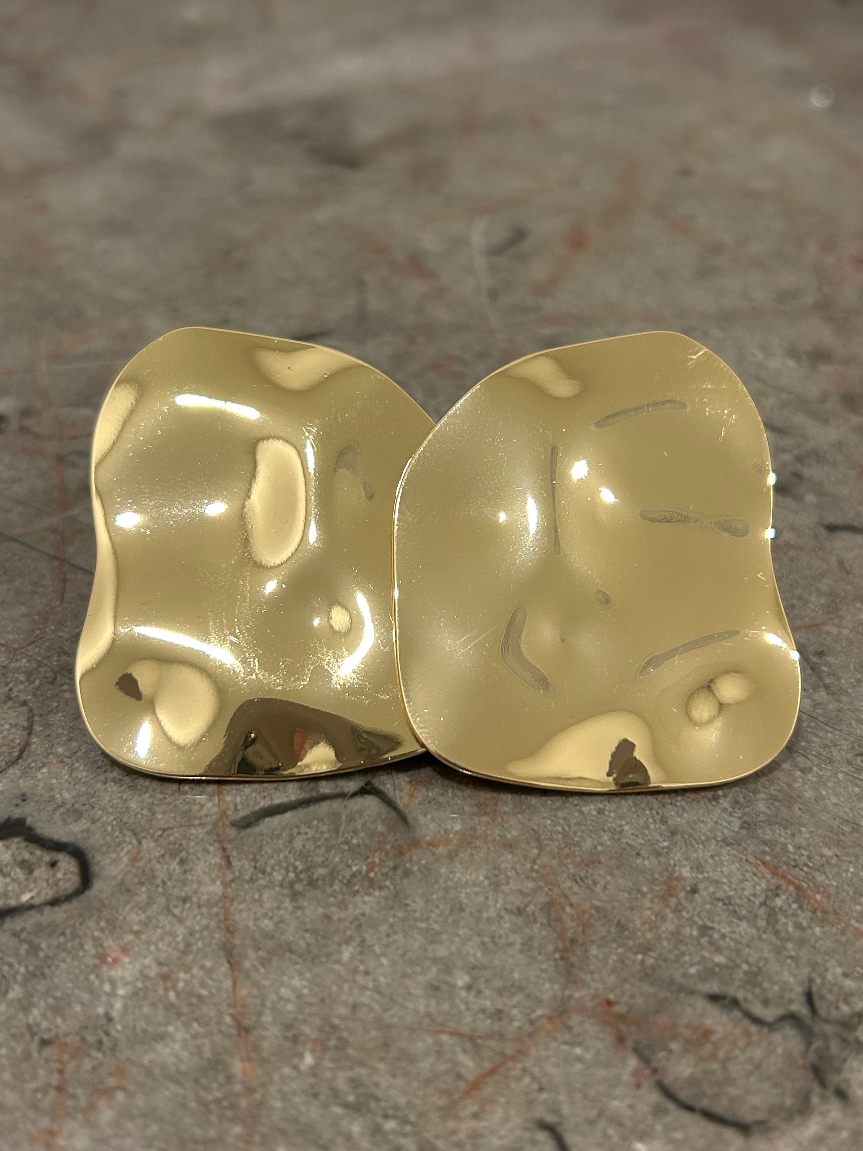 Aretes Cuadros Ondulares
