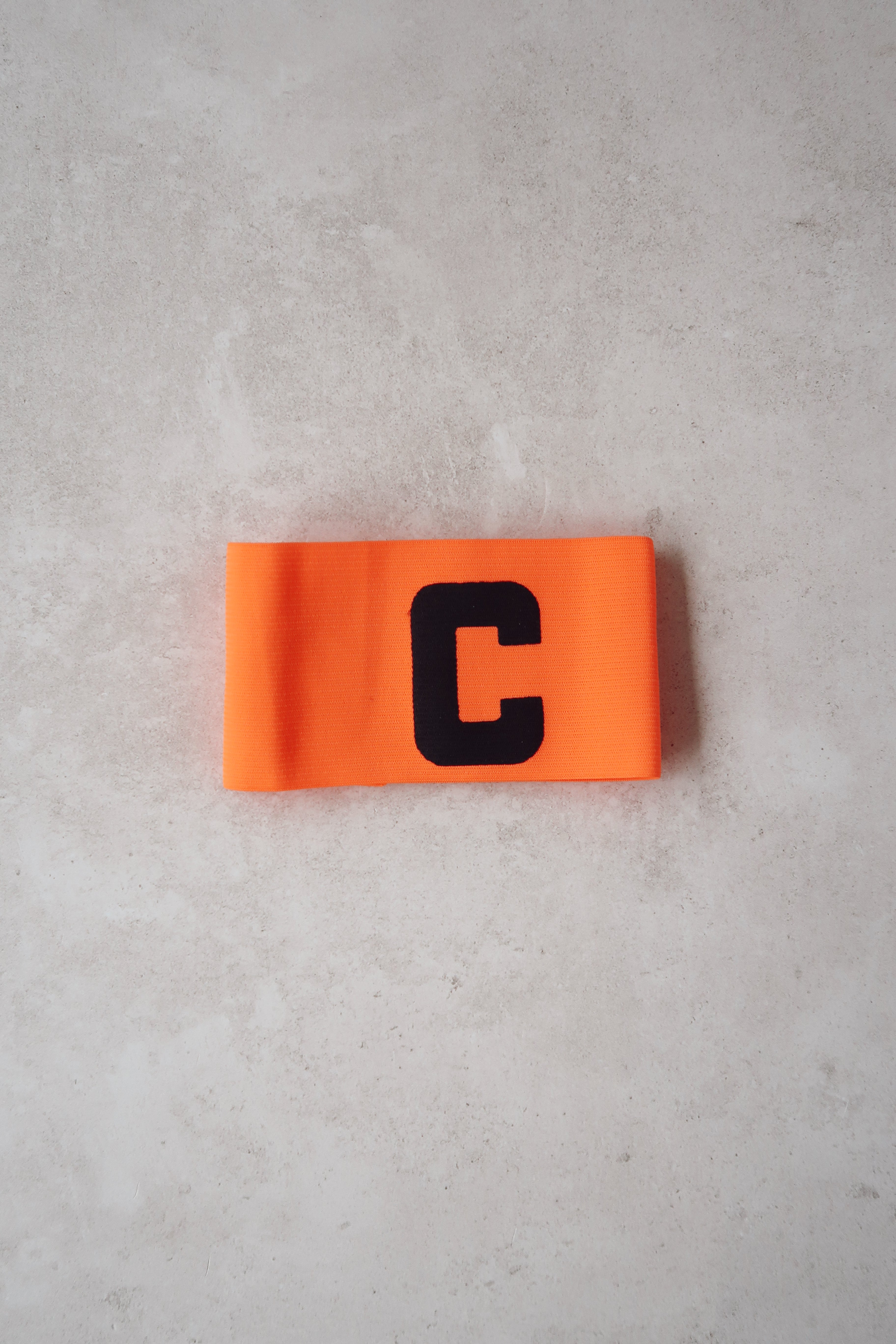 Brazalete para capitán de mesa, banda para brazo, capitán de futbol naranja