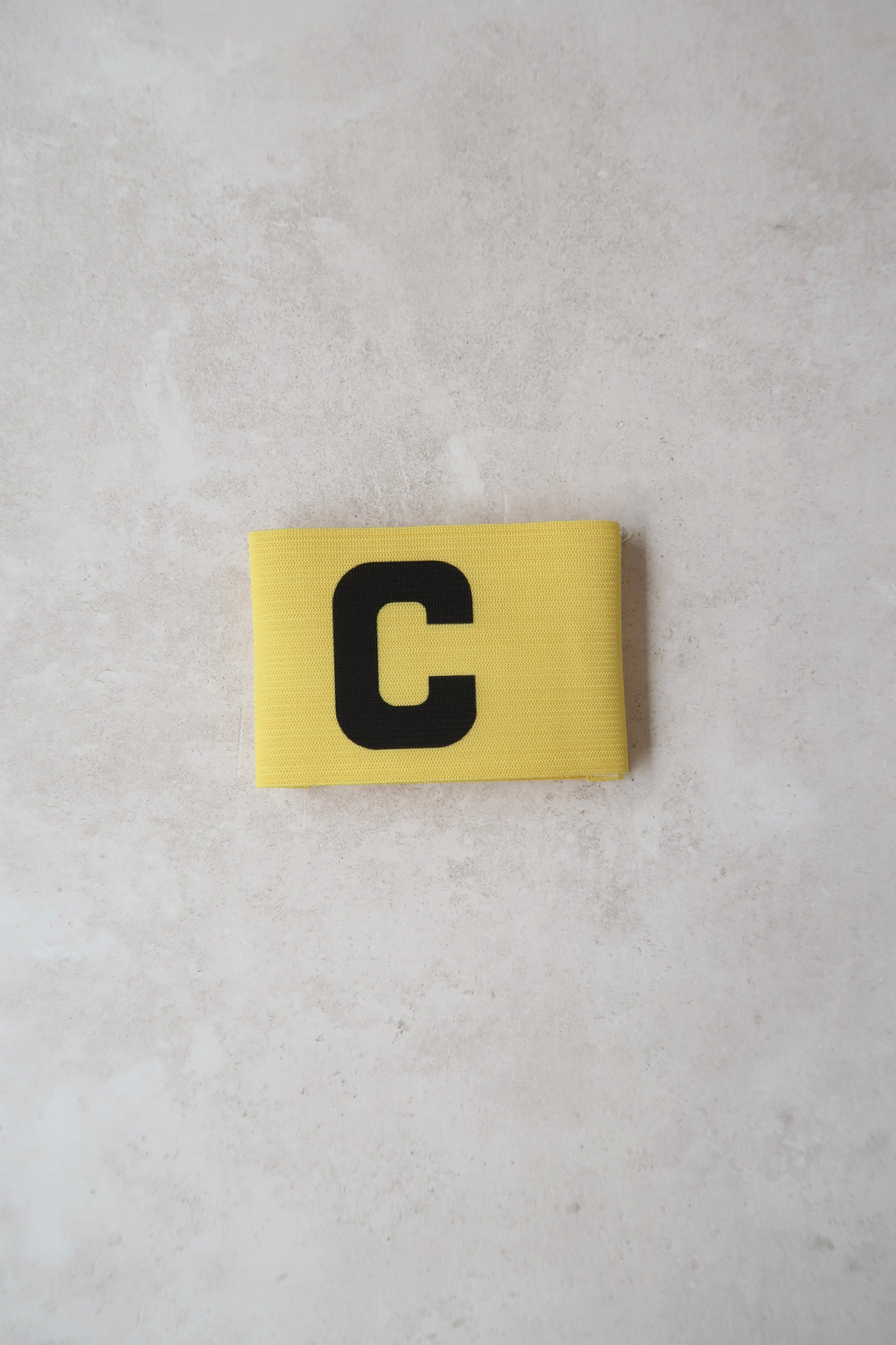 Brazalete para capitán de mesa, banda para brazo, capitán de futbol amarillo 