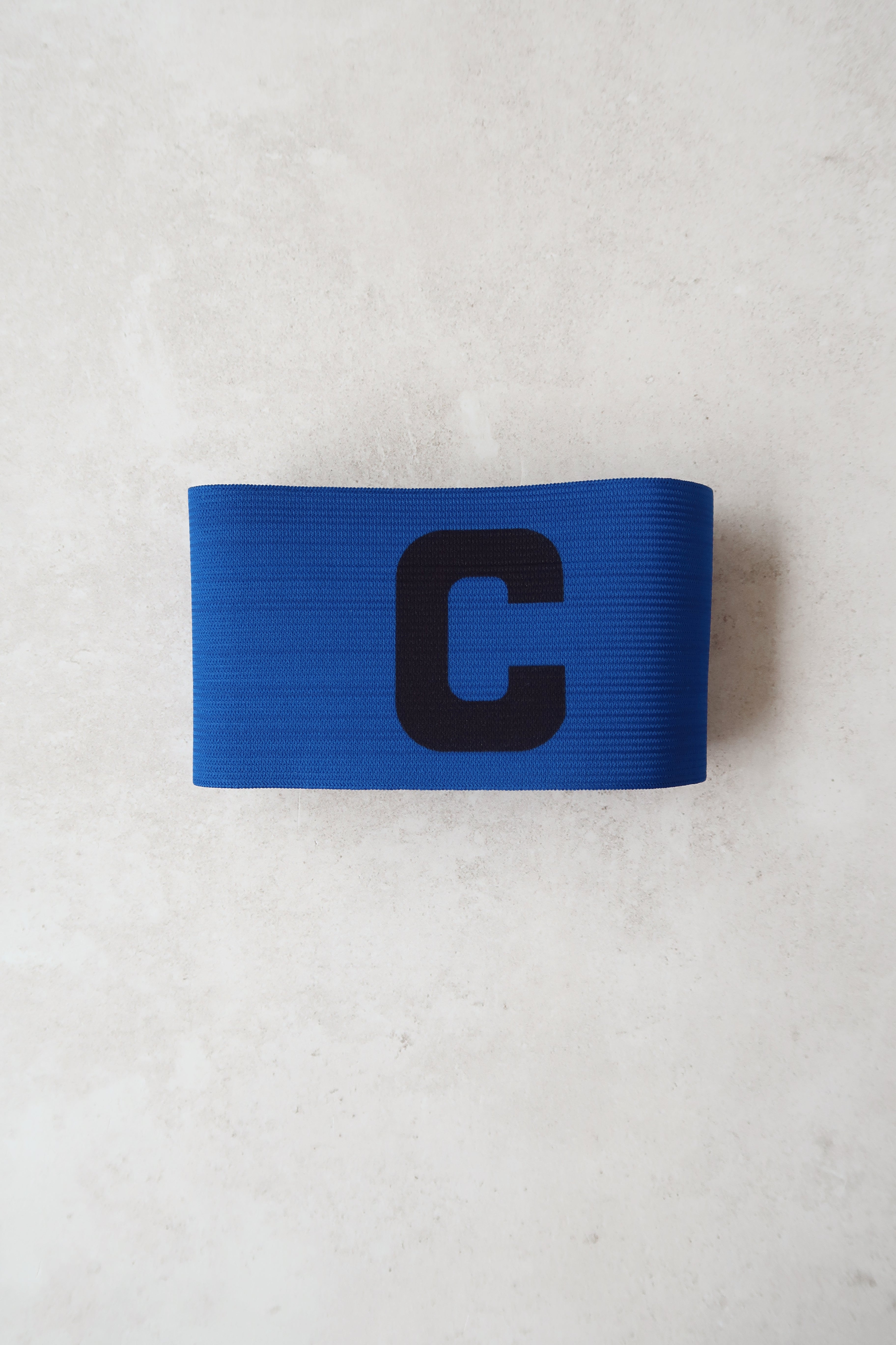 Brazalete para capitán de mesa, banda para brazo, capitán de futbol azul