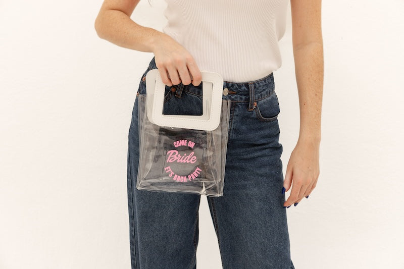 Mini Bolsa Transparente "Barbie"