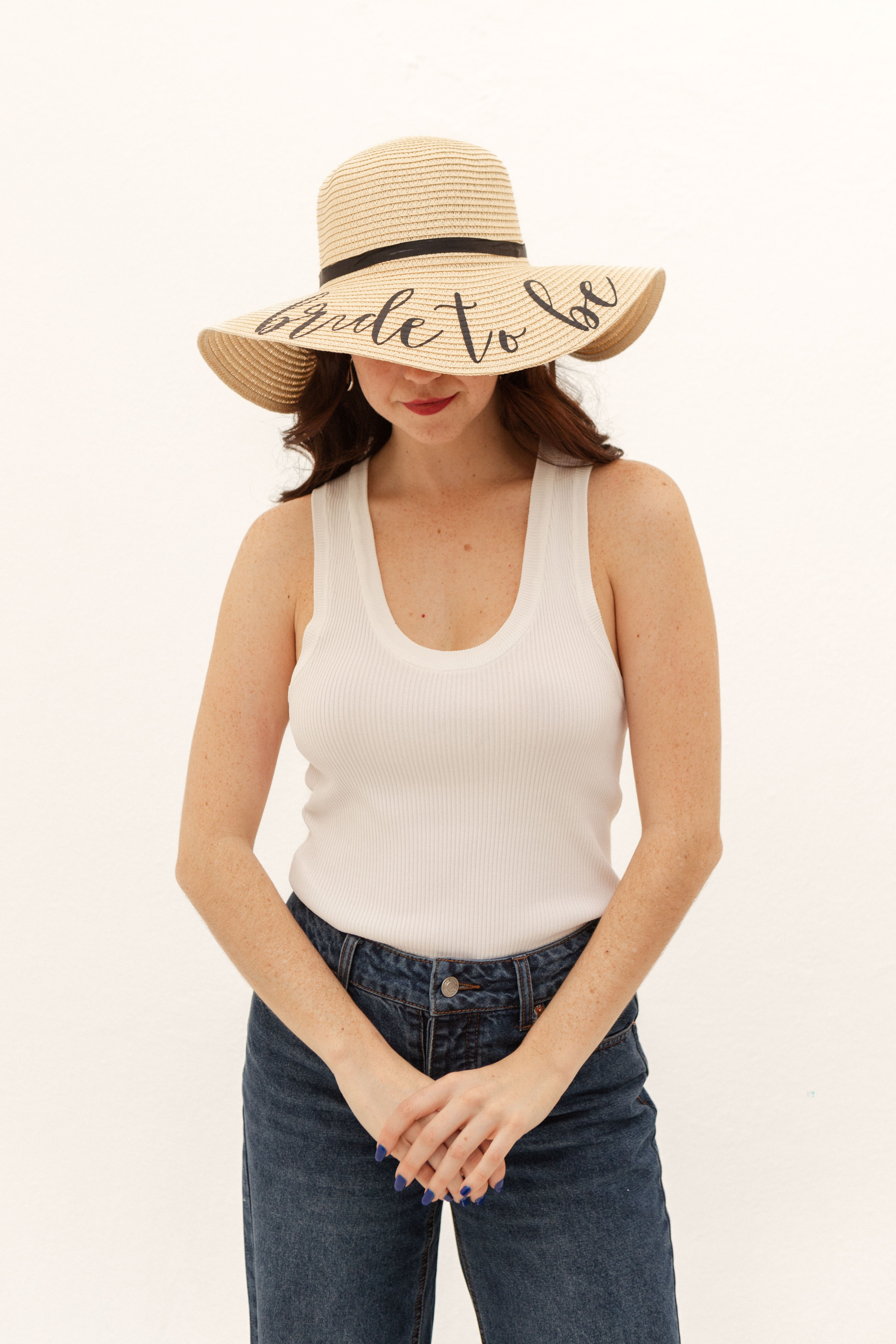 Sombrero Playero "Bride to Be"
