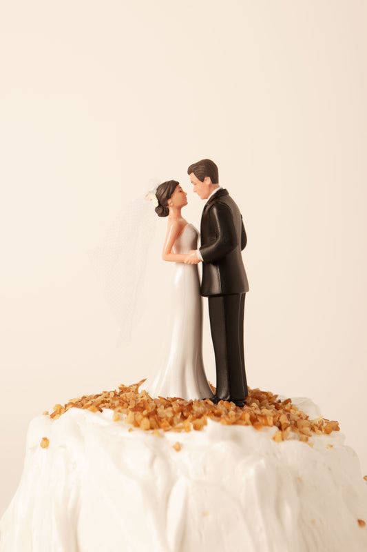 Cake Topper Figura de 'Novios'