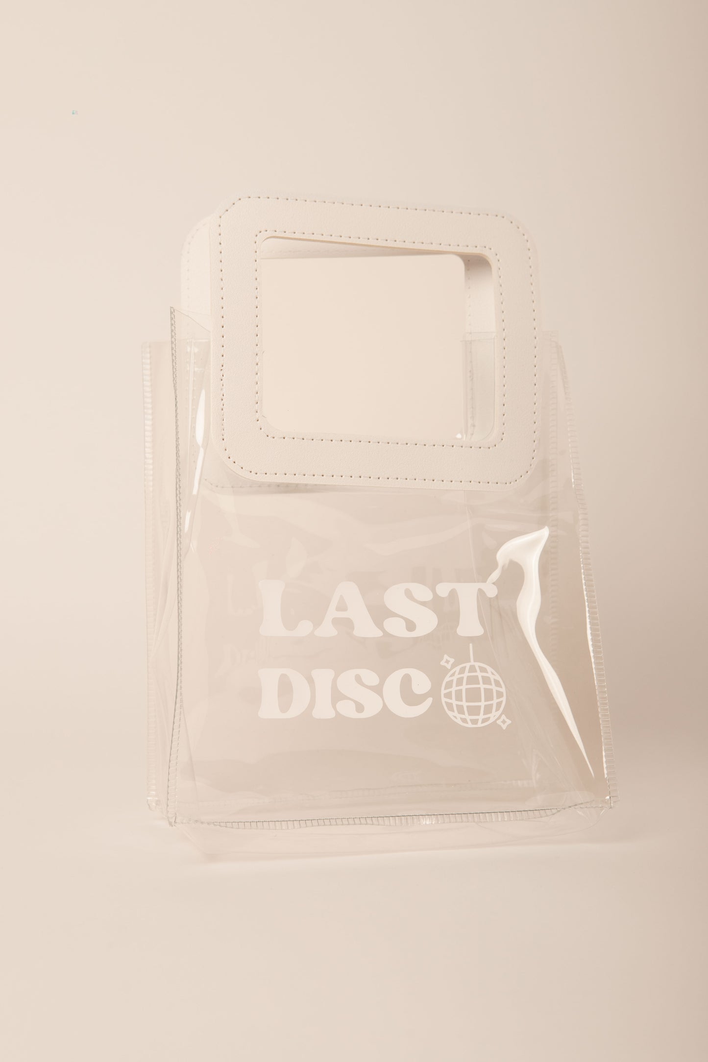 Mini Bolsa Transparente "Disco"