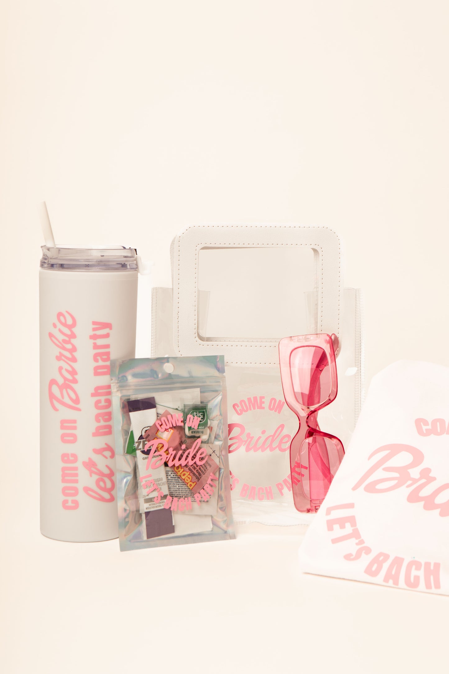 Mini Bolsa Transparente "Barbie"