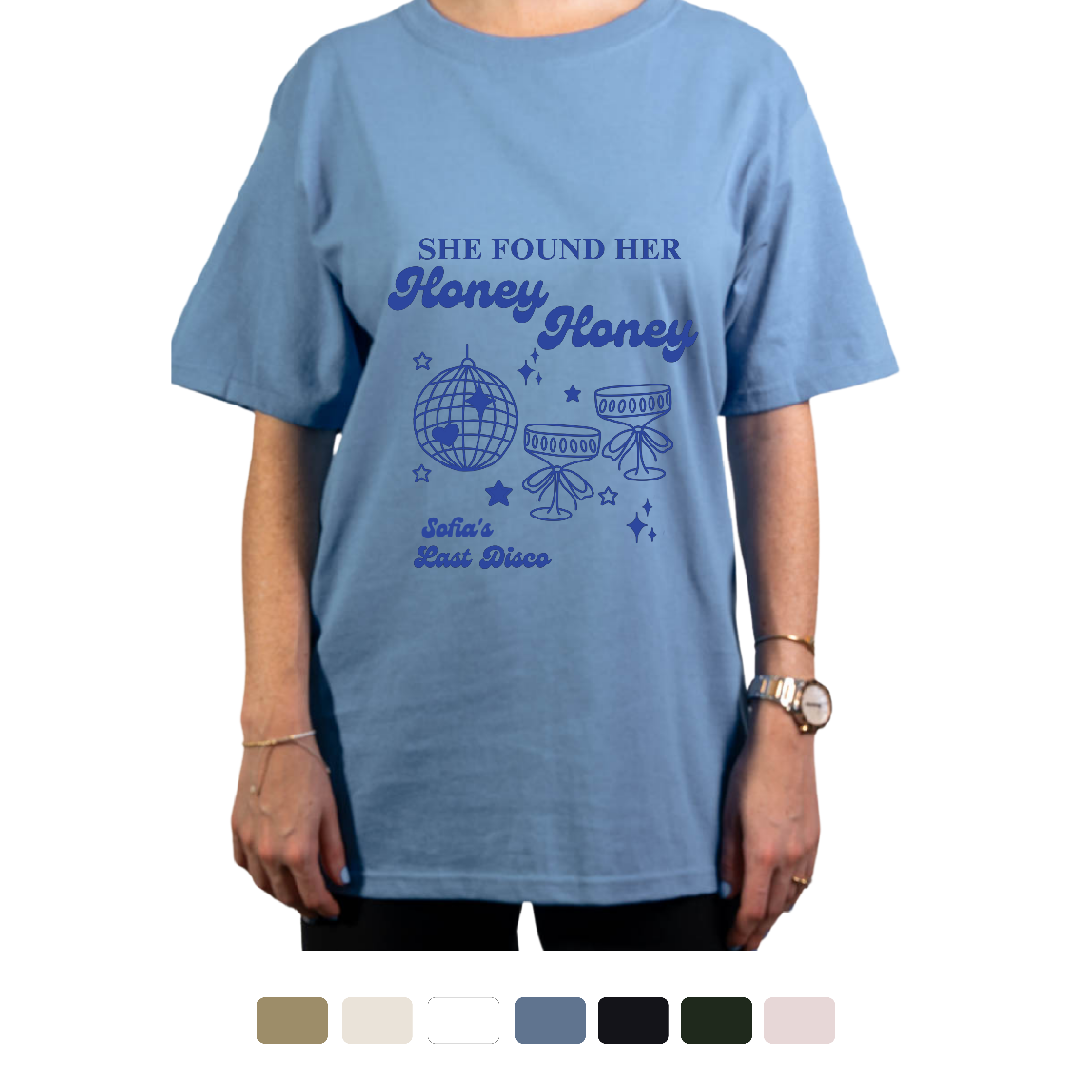 T-shirt Last Disco Personalizada