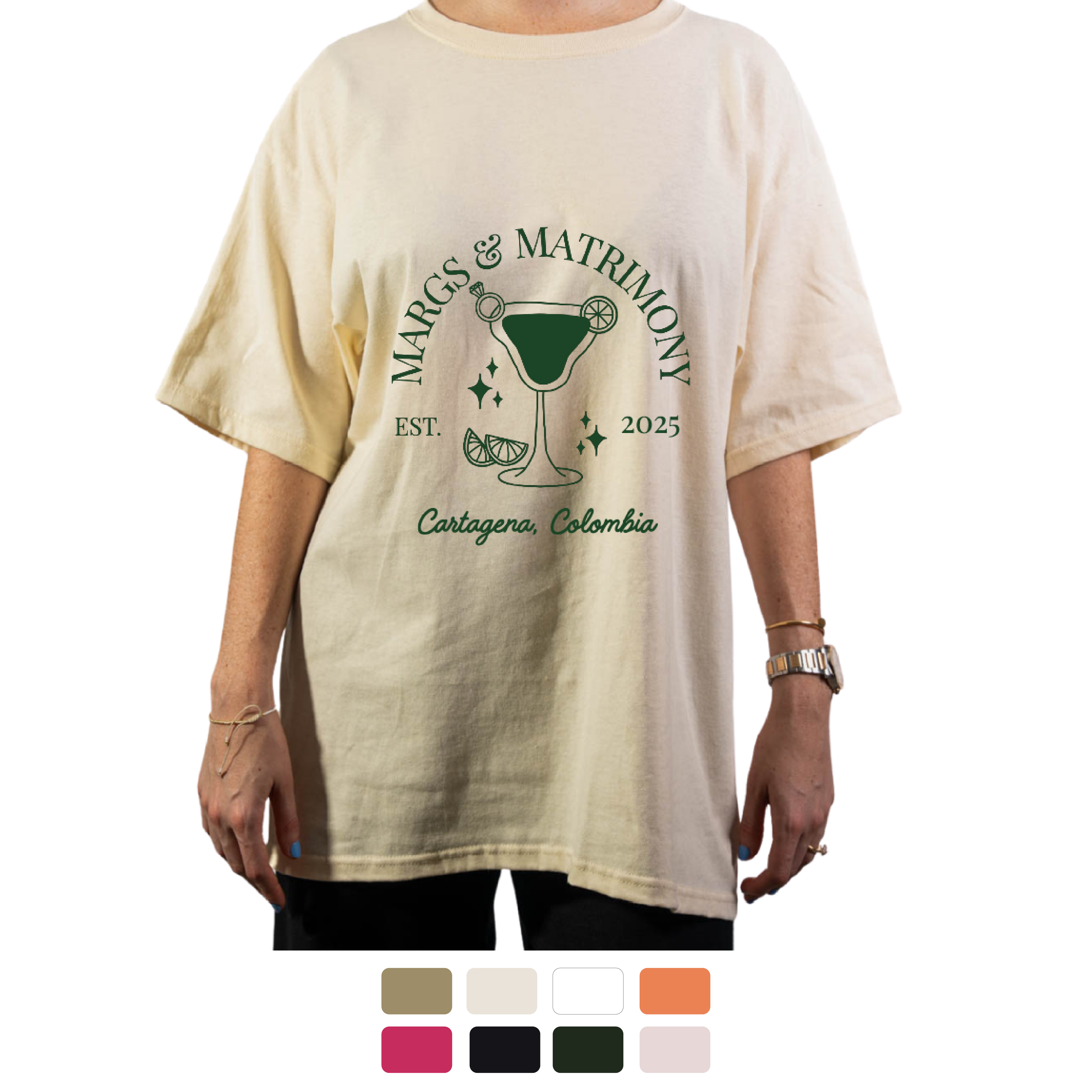 T-shirt Margs & Matrimony Copa Personalizada