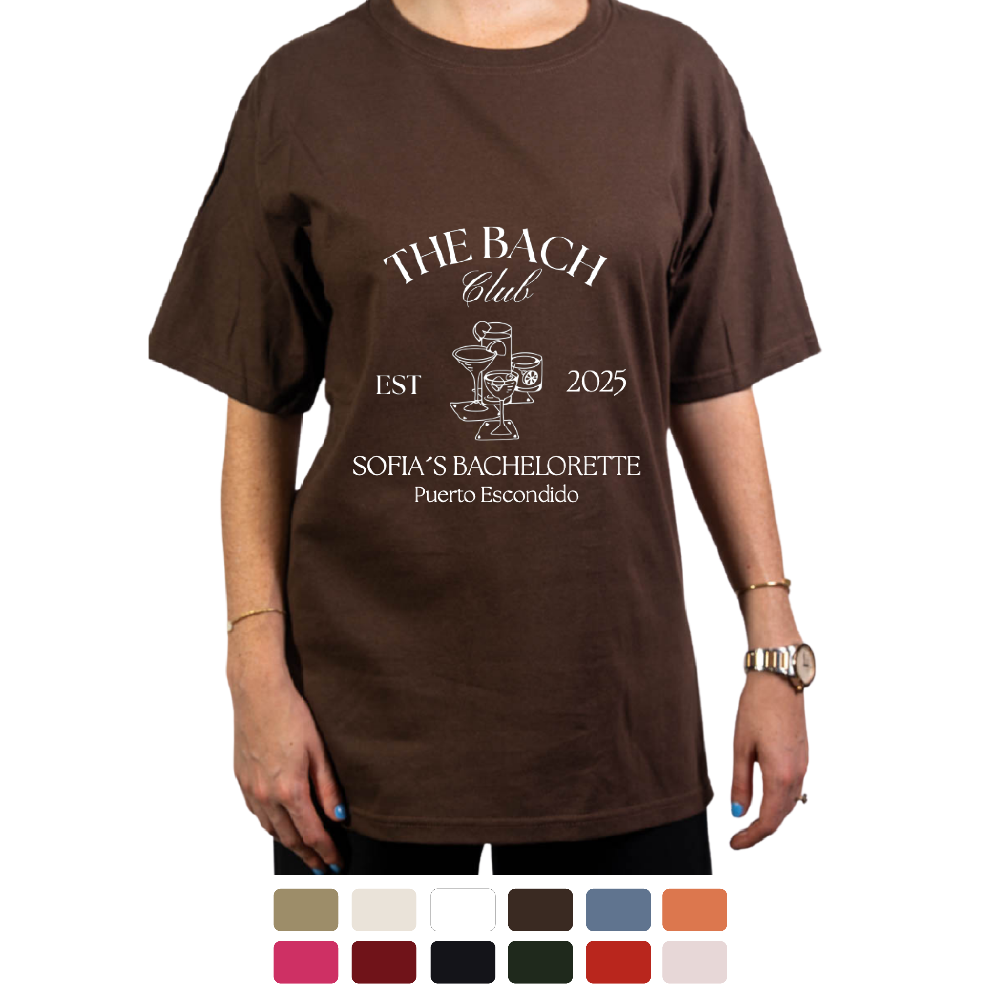T-shirt Bach Club Personalizada