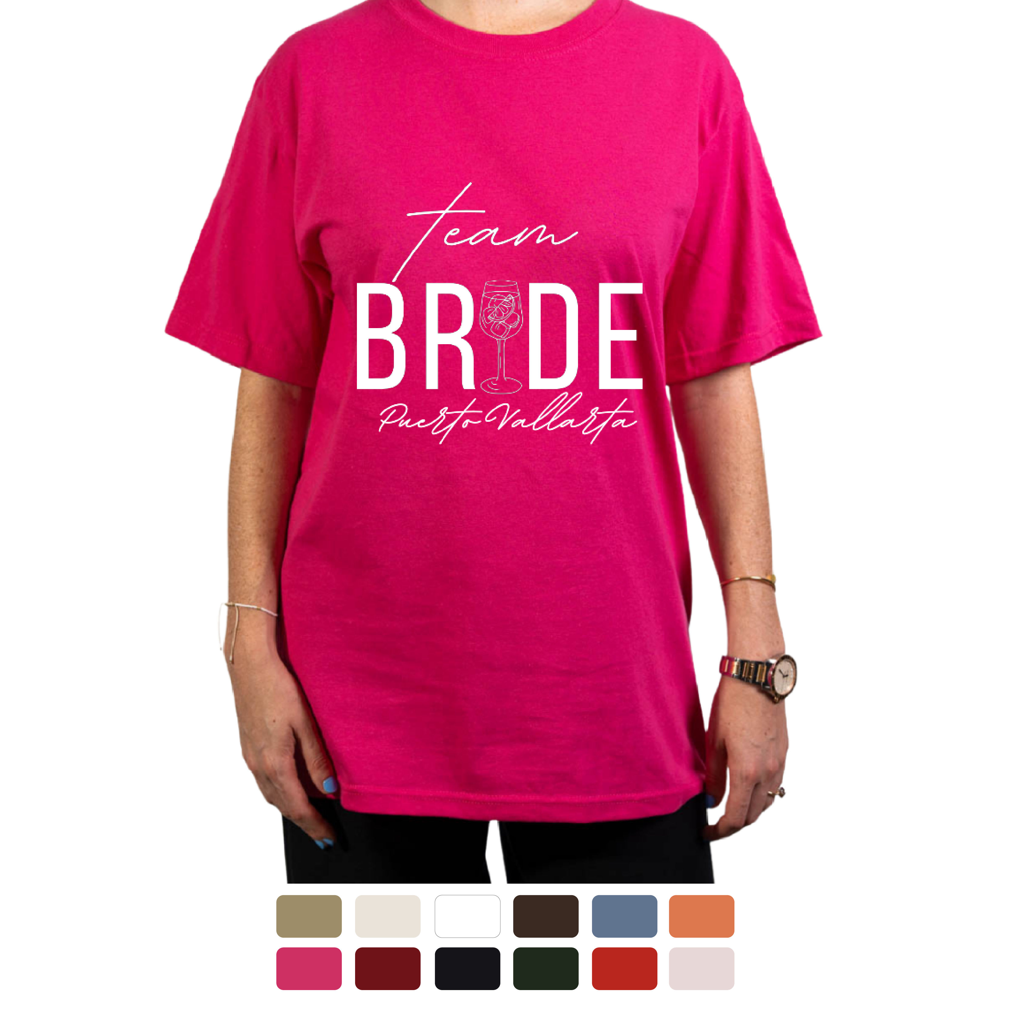 T-shirt Team Bride Personalizada
