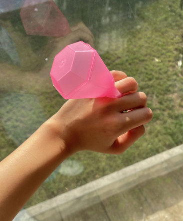 Anillo Shot en Forma de Diamante