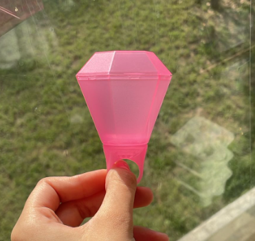 Anillo Shot en Forma de Diamante