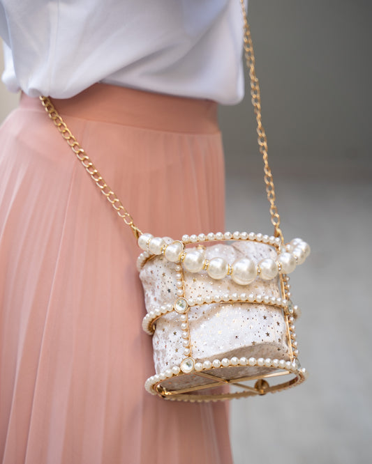 Naomi pearl bag