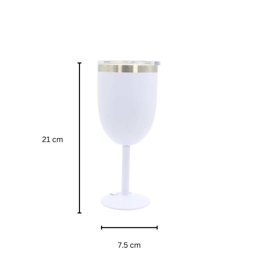 Copa de vino aislante 12 oz