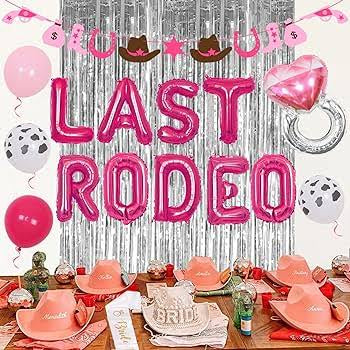 Set de globos y decoración Rodeo
