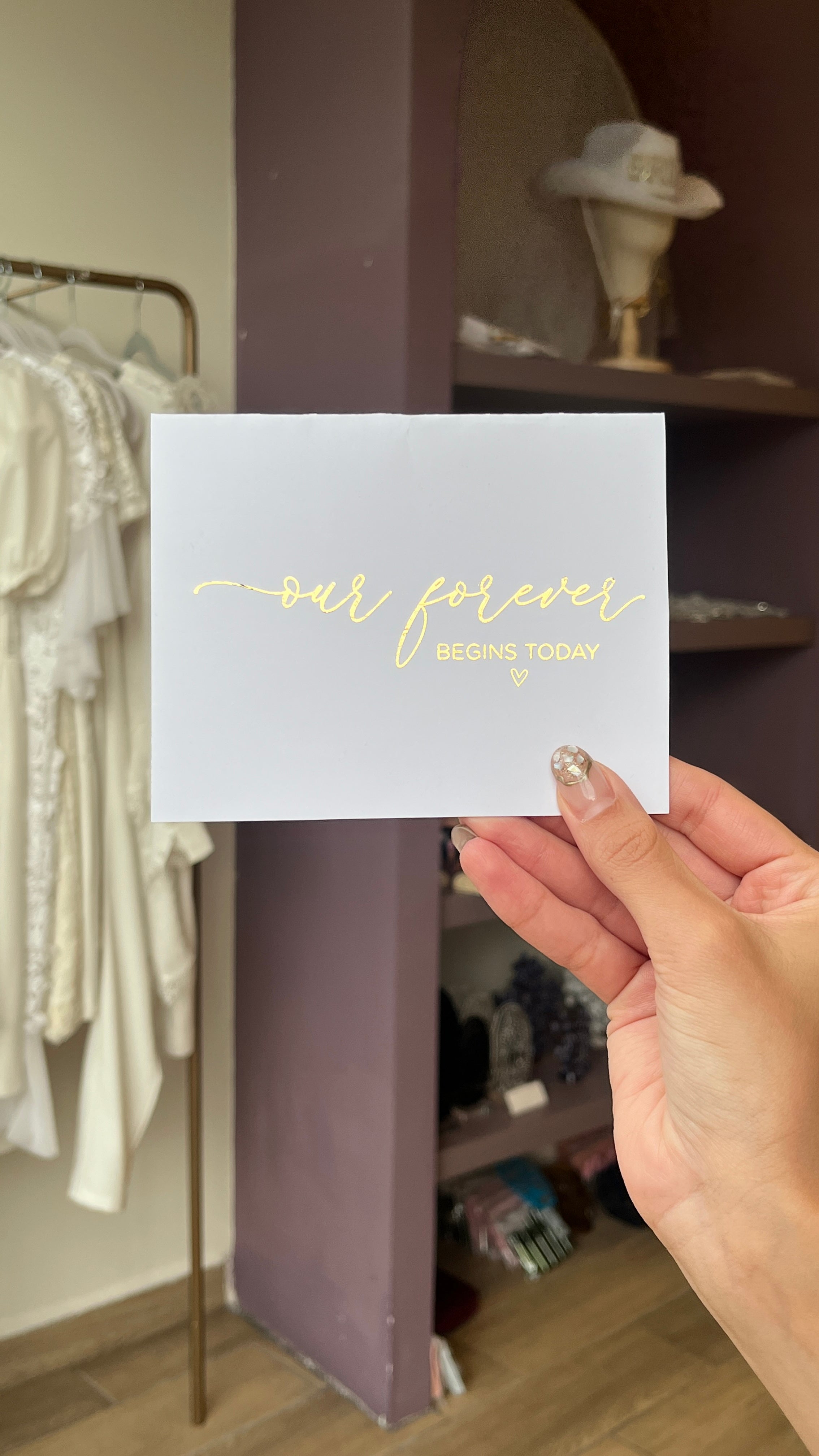 Tarjeta foil