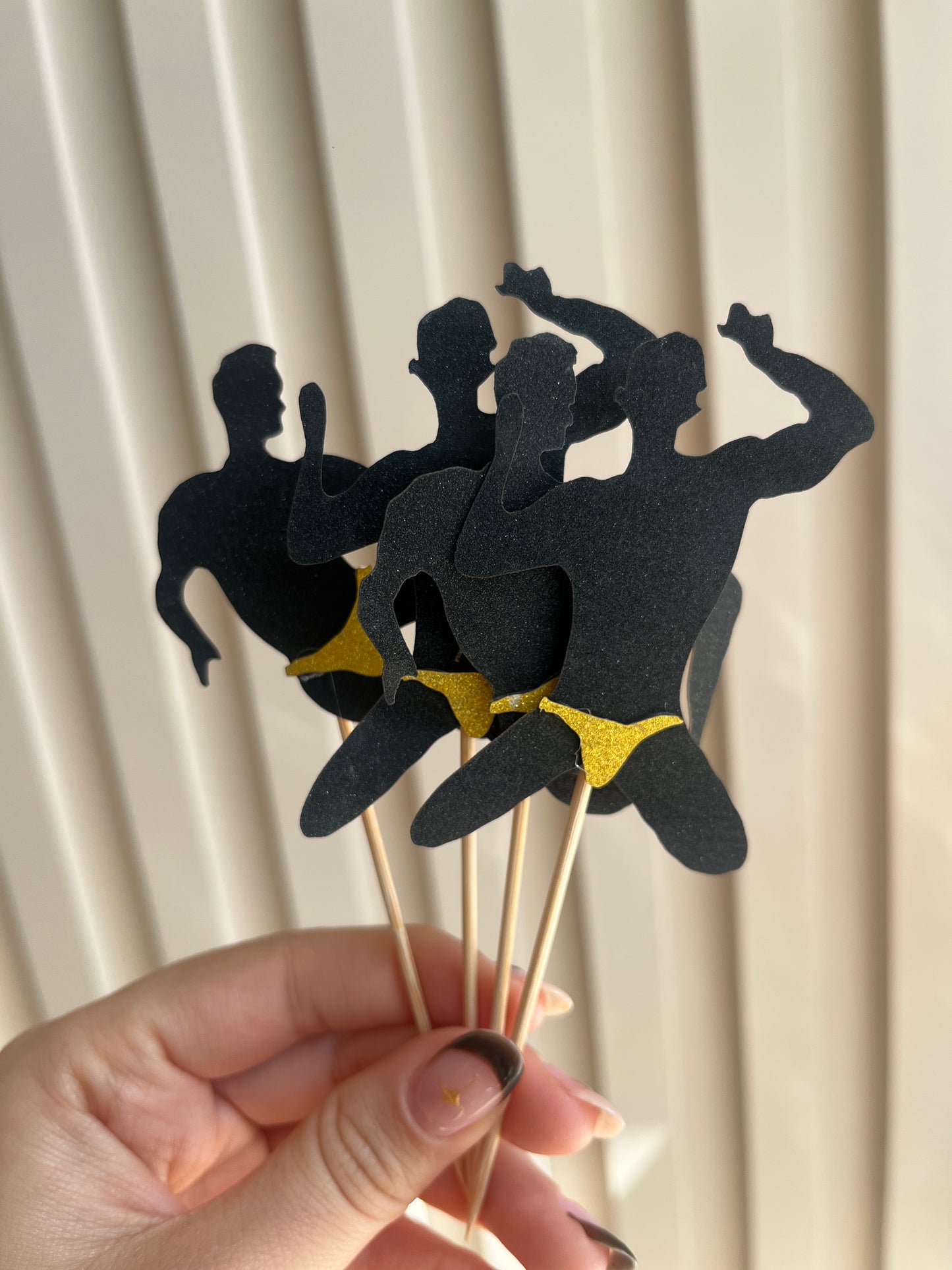 Cupcake toppers "Hombres"