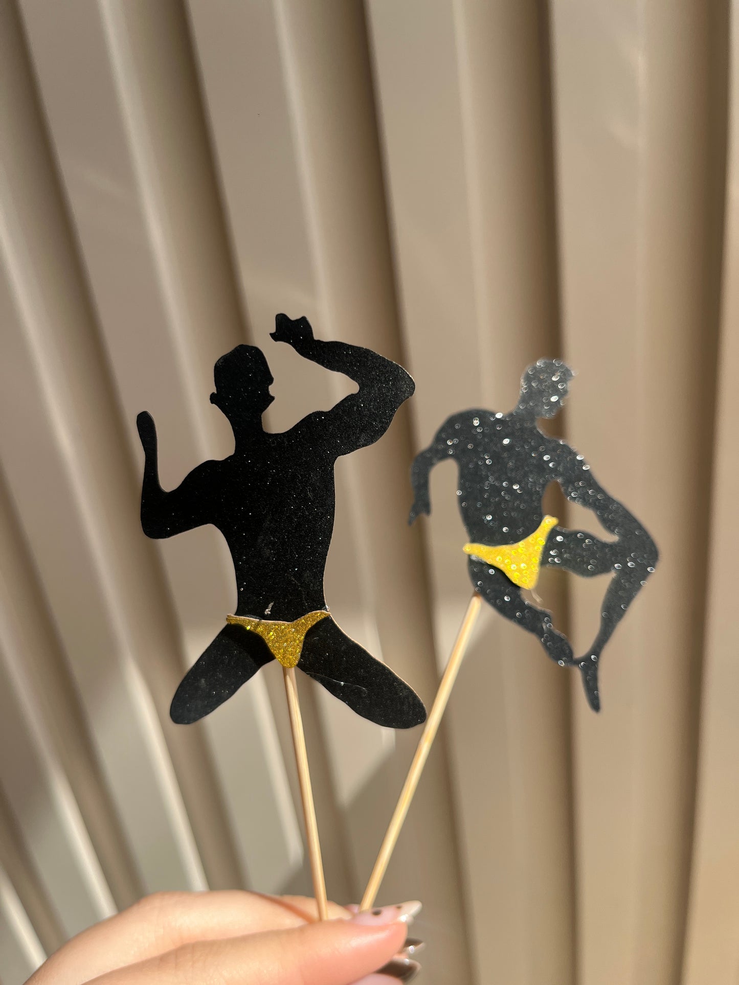 Cupcake toppers "Hombres"