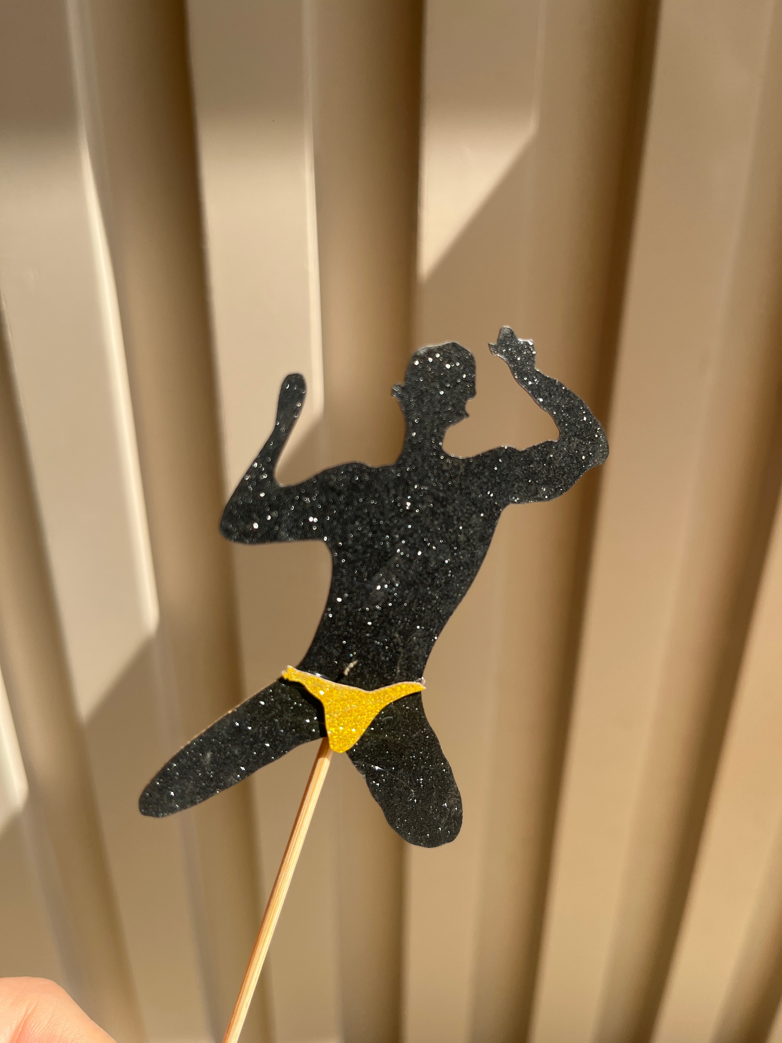 Cupcake toppers "Hombres"