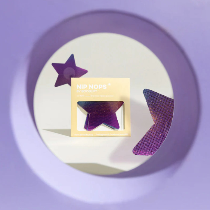 Pezoneras en forma de estrella ideal para vestidos sin espalda