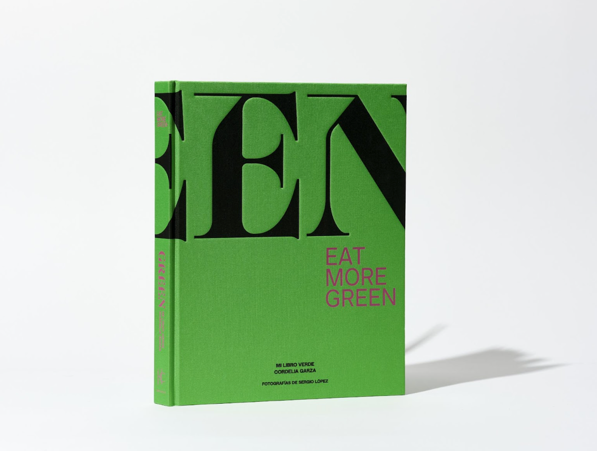 Recetario GREEN Mi Libro Verde con más de 75 recetas saludables.