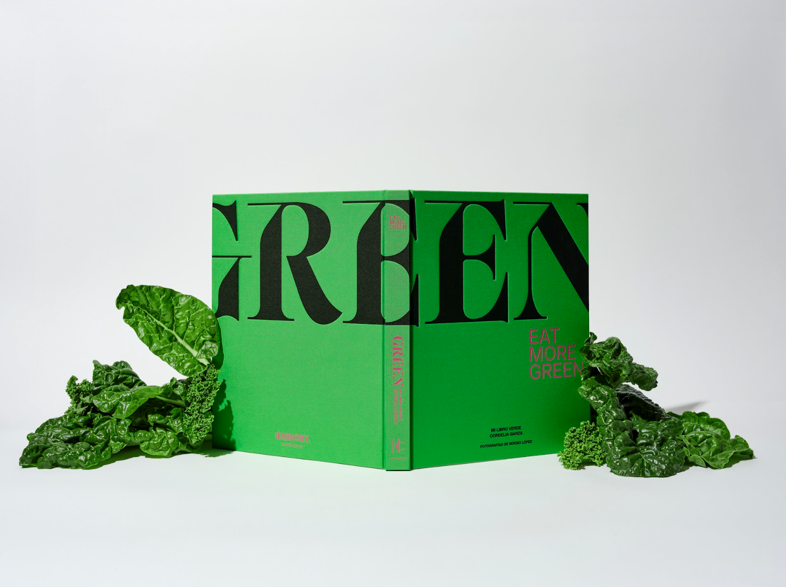 Recetario GREEN Mi Libro Verde con más de 75 recetas saludables.