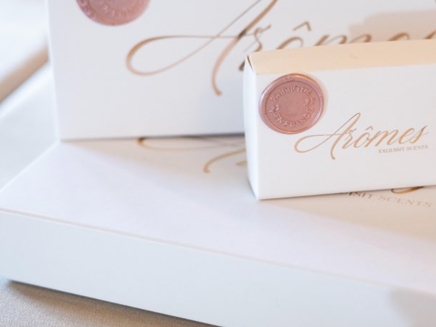 Caja de 4 Jabones Arômes