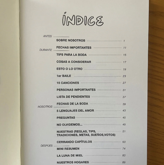 Wedding Journal