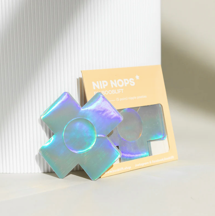 Pezonera Desechable | Holographic Cross Nipnops