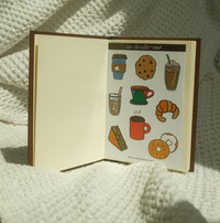 Coffee Shop Journal pocket