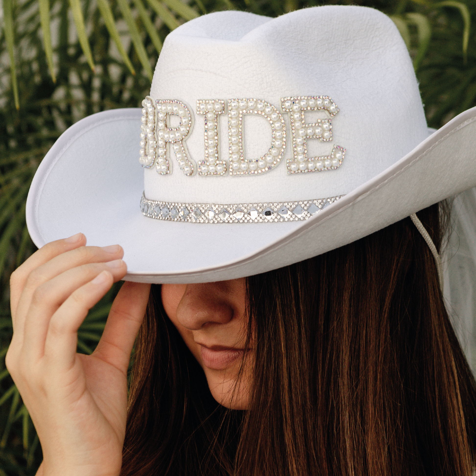 Sombrero Vaquero Bride Bride Thru, accesorio para despedida de soltera