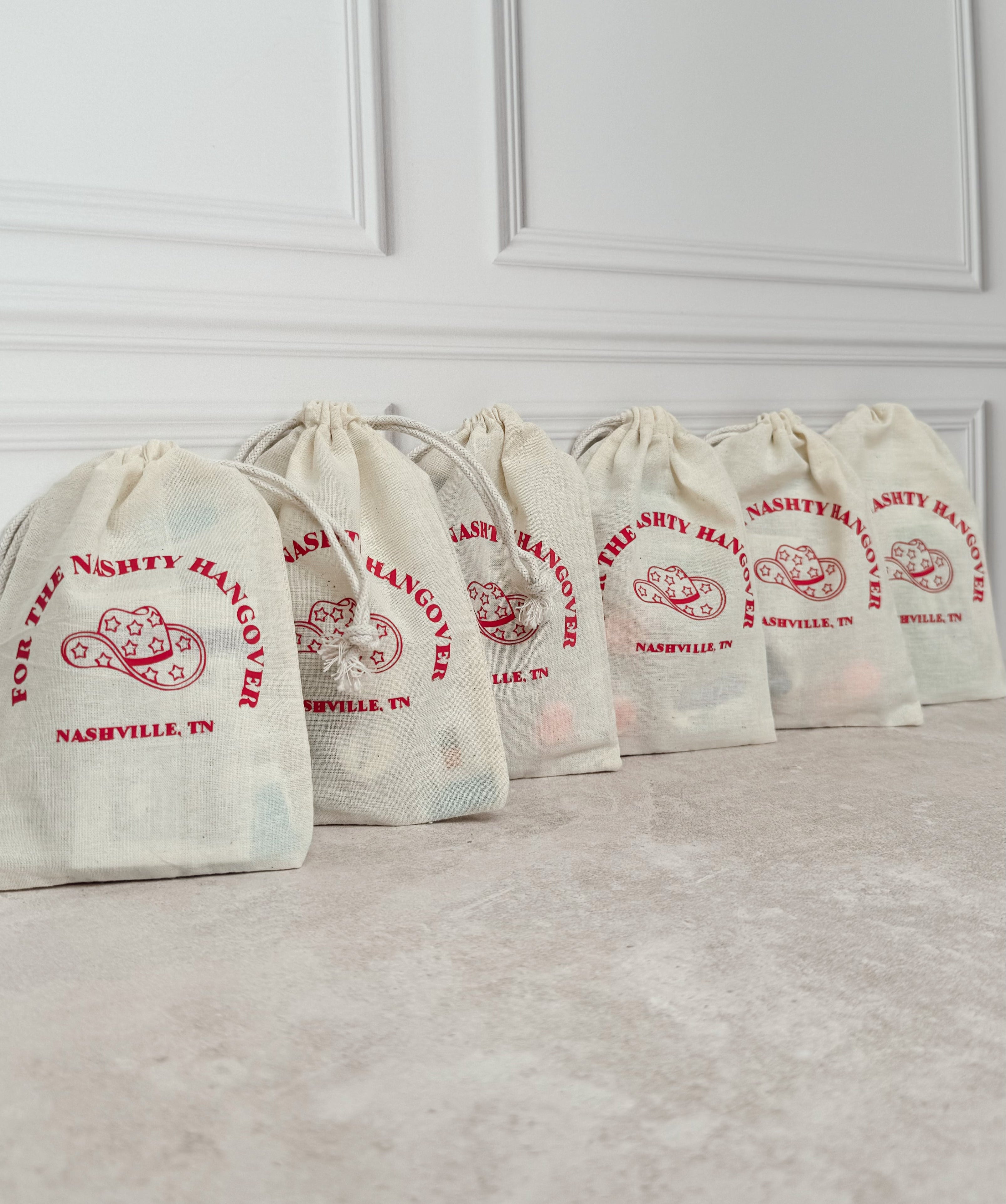 Hangover Kit Bolsa Tela Personalizada