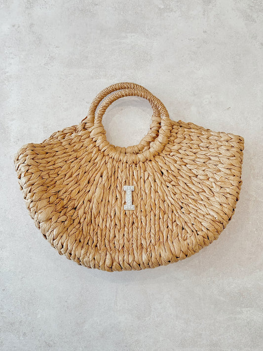 Bolsa de mano mimbre