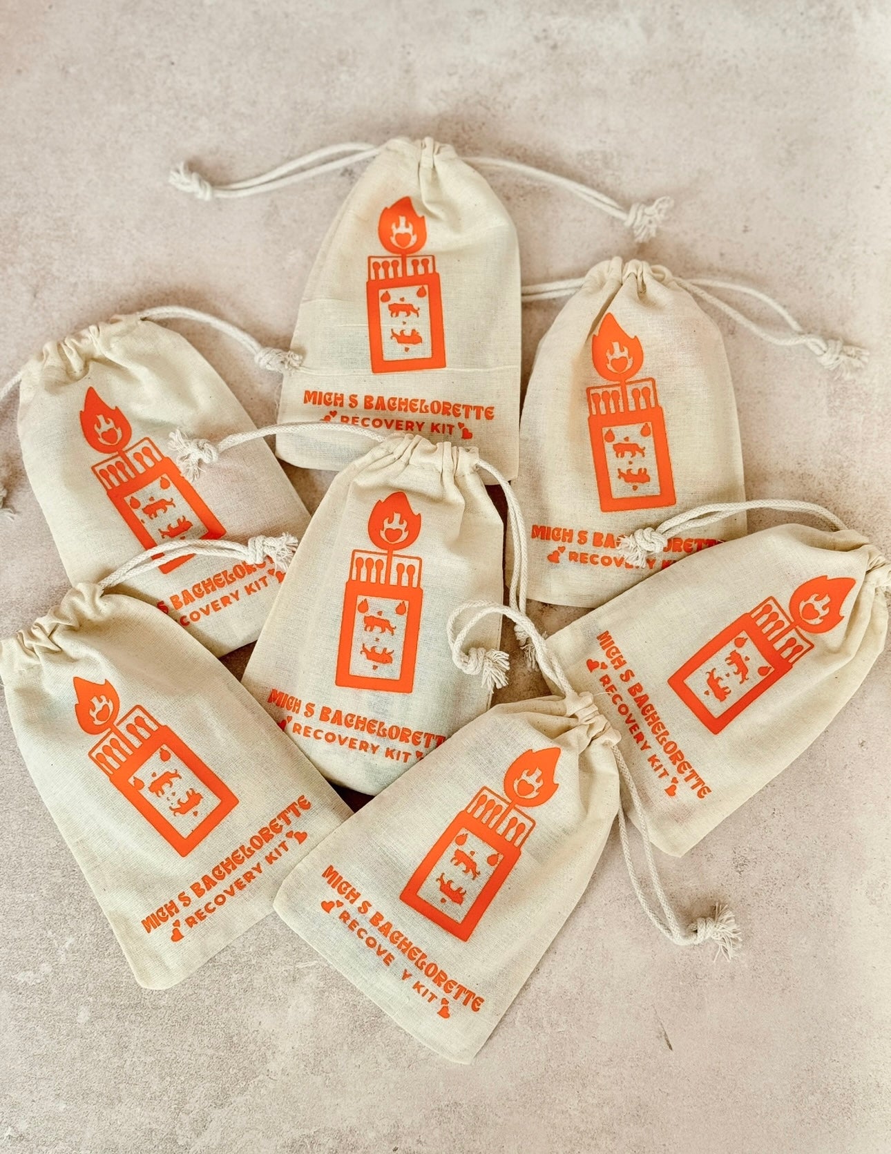 Hangover Kit Bolsa Tela Personalizada