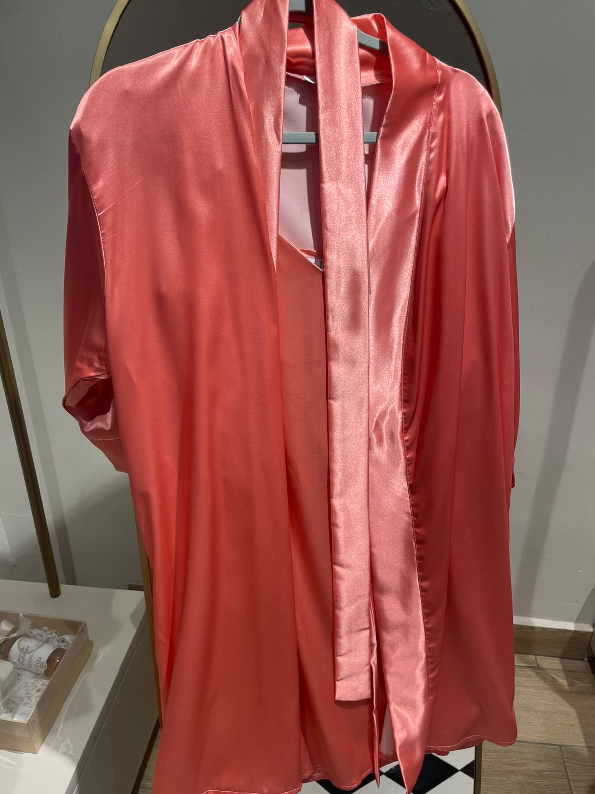 Set de Bata y Vestido Interior